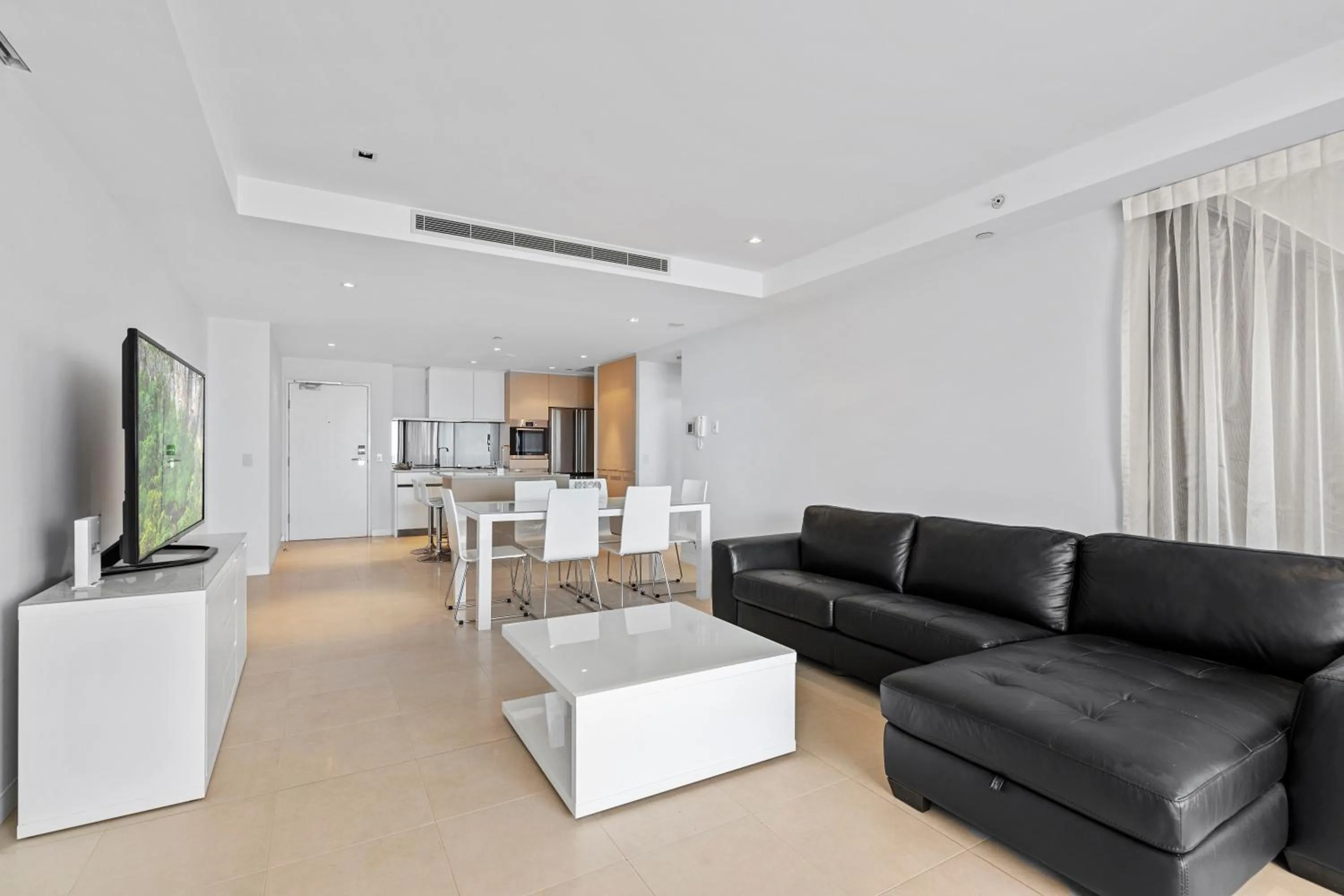 Living room in Soul on the Esplanade - HR Surfers Paradise