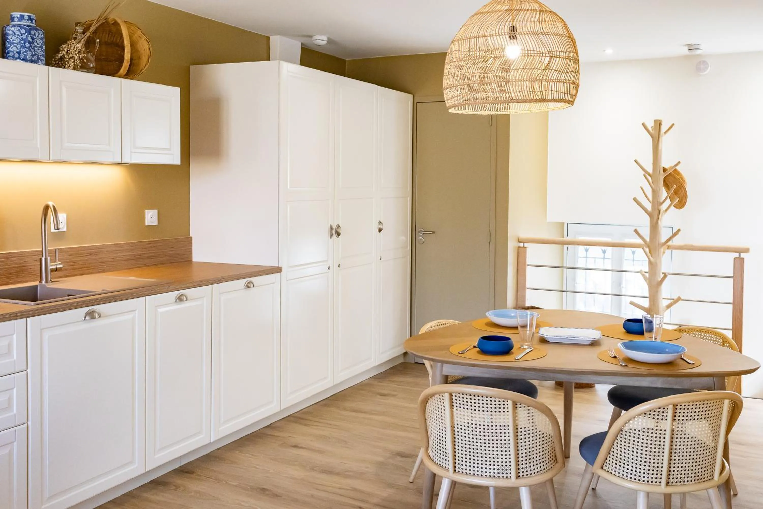 Kitchen or kitchenette in La Mère Poulard