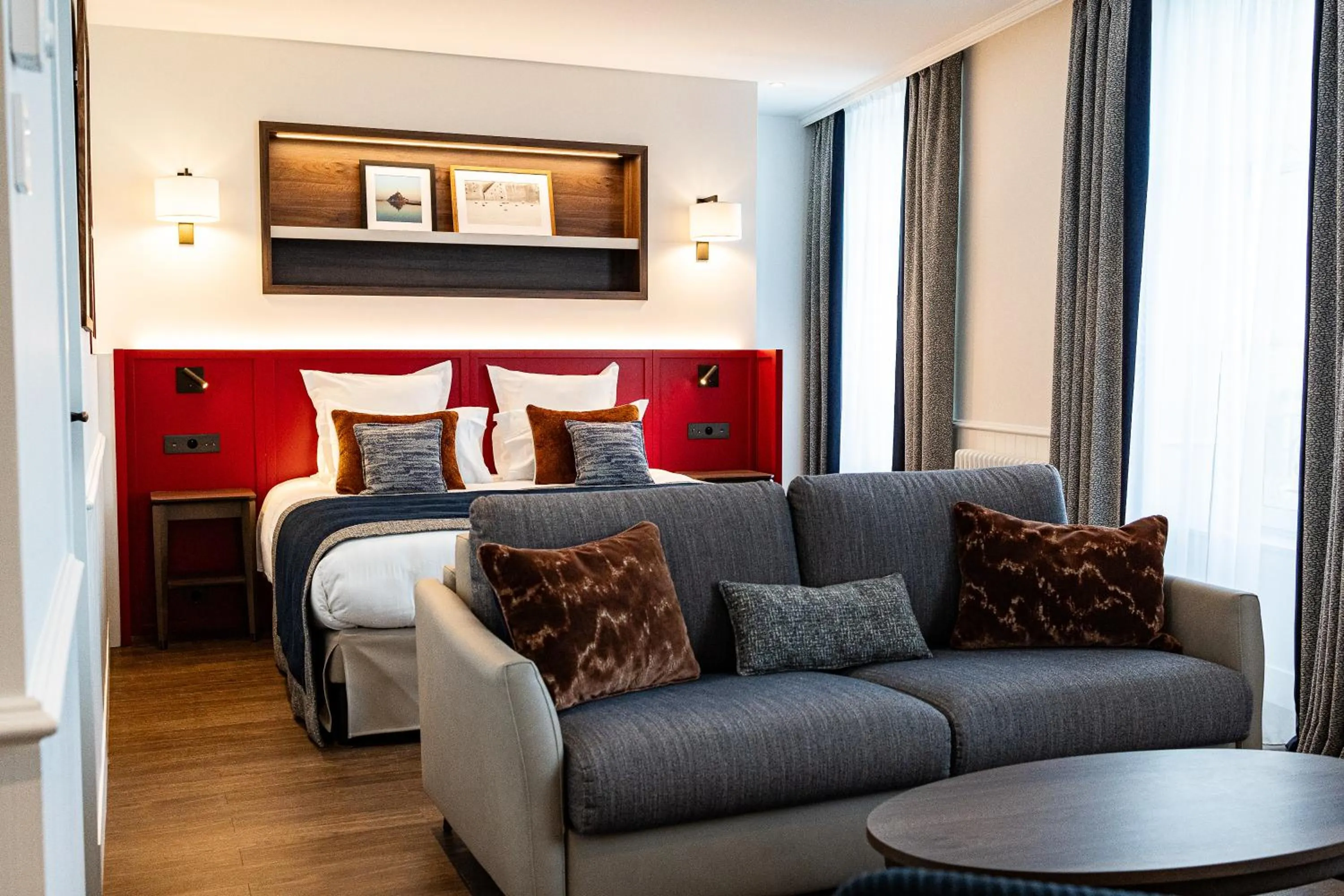 Bedroom, Bed in La Mère Poulard