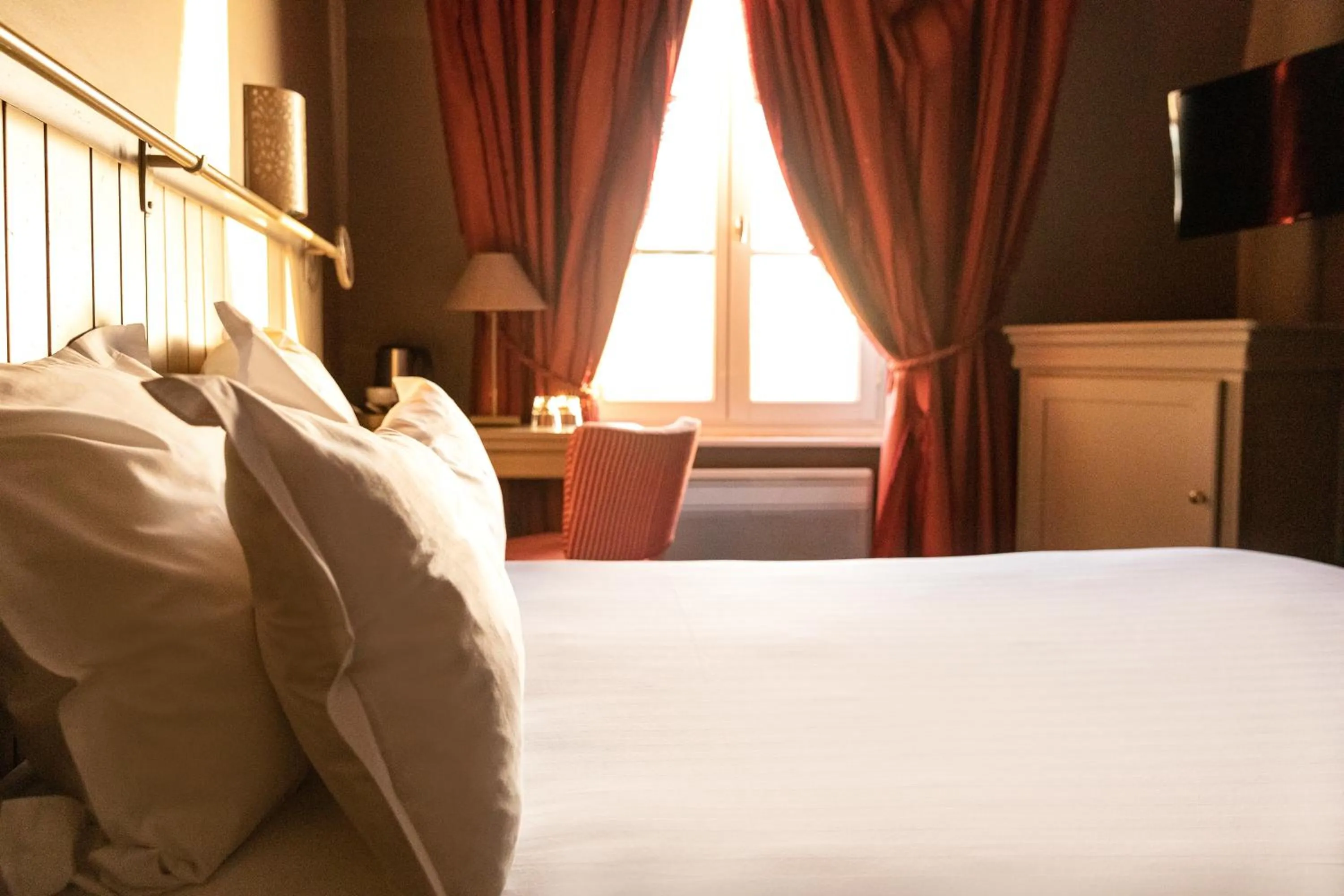 Bedroom, Bed in La Mère Poulard