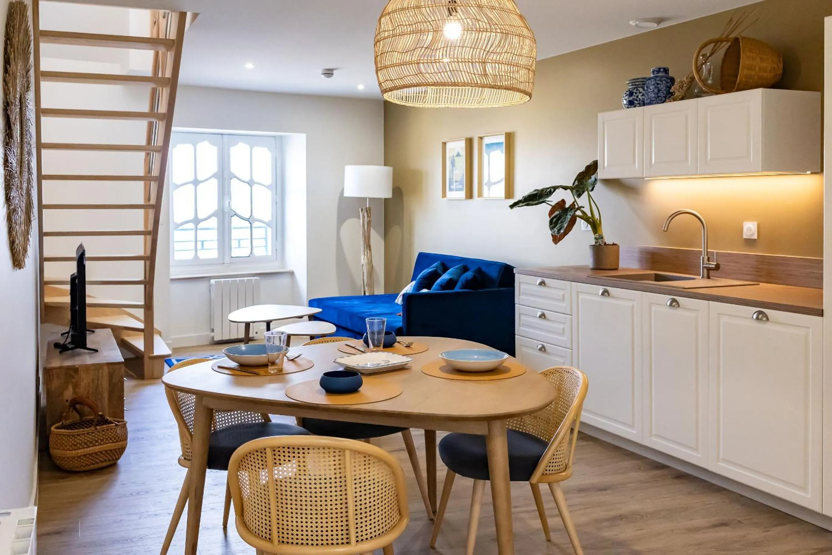 Kitchen or kitchenette in La Mère Poulard