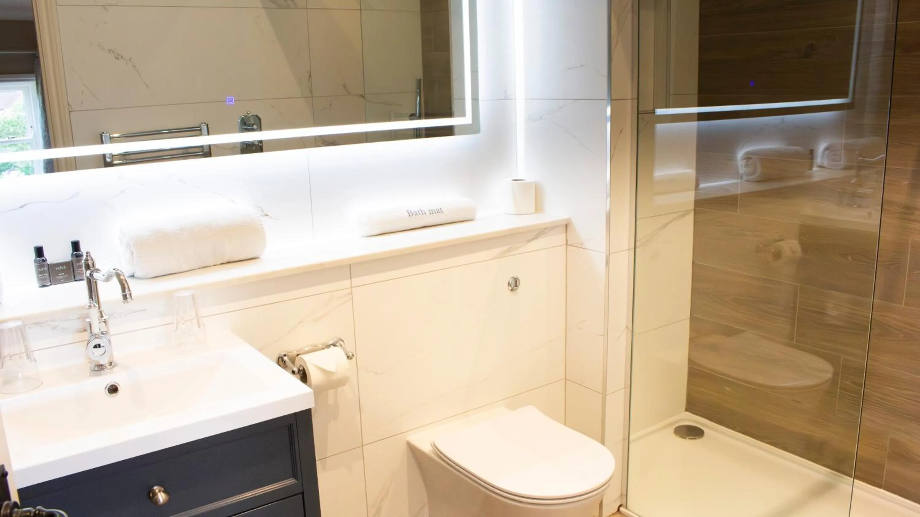 Bathroom in Manor House Hotel