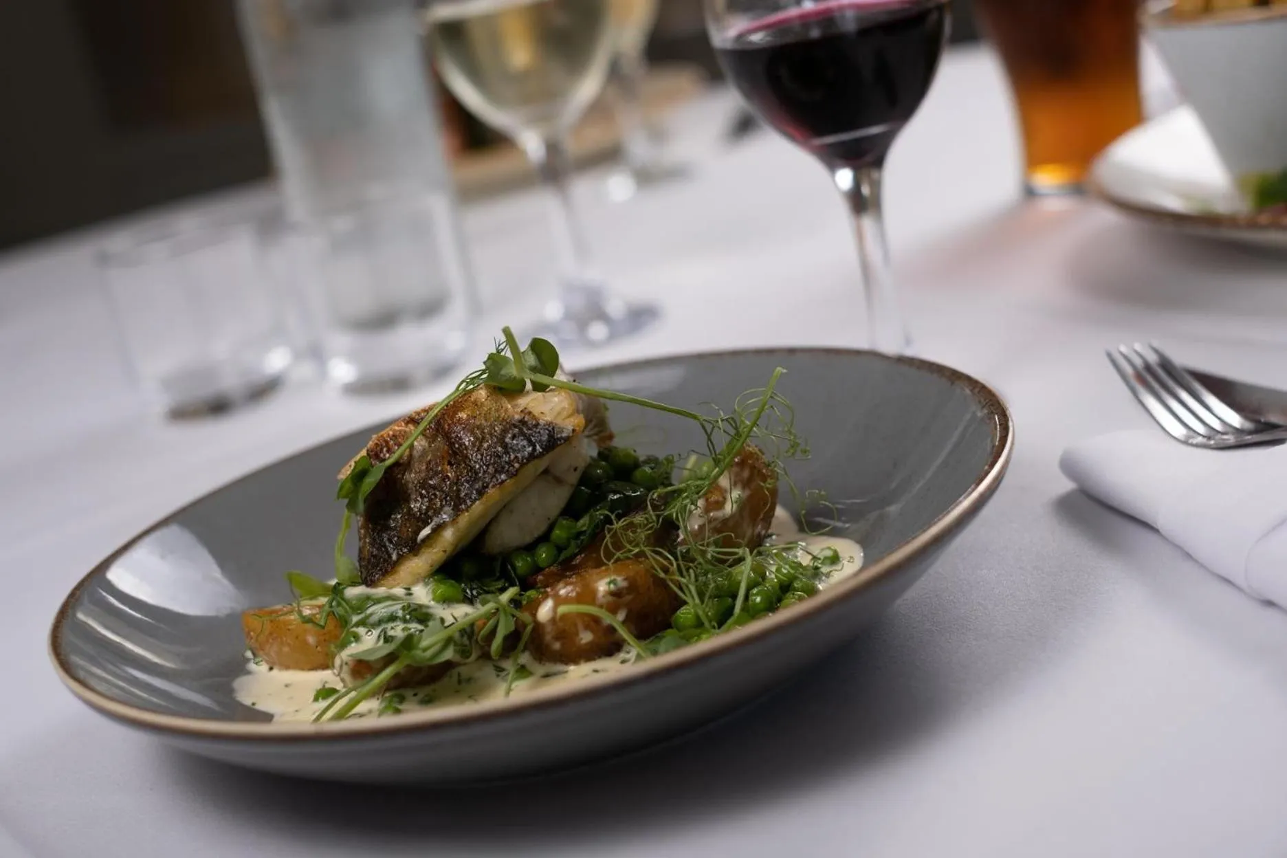 Food and drinks in Manor House Hotel