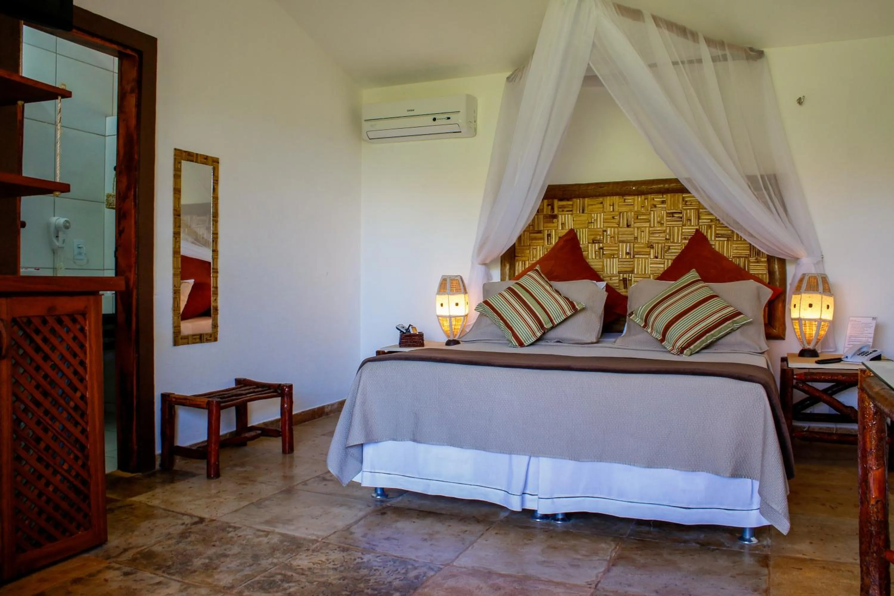 Bed in Hotel Rede Beach