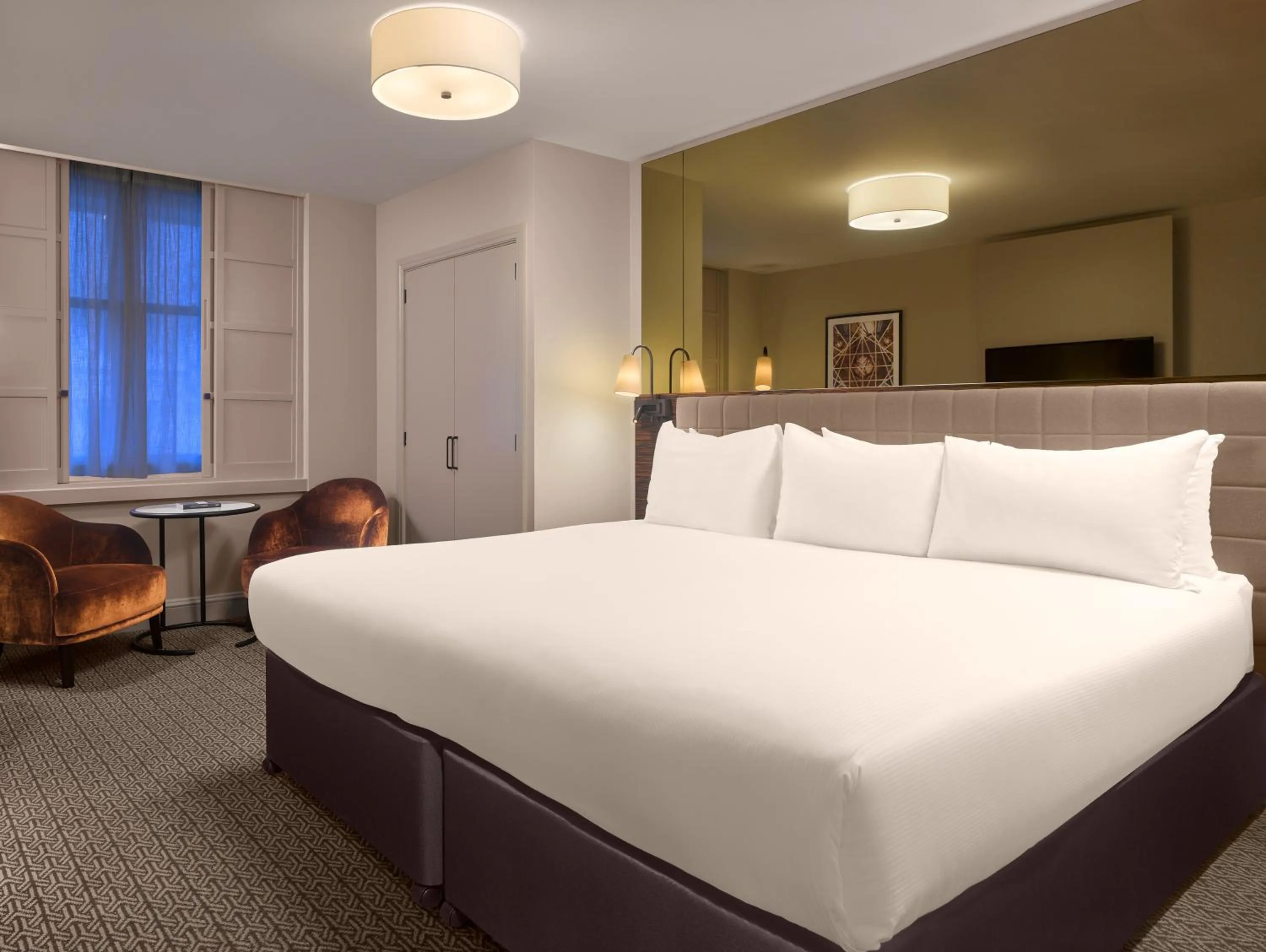 Bed in Strand Palace