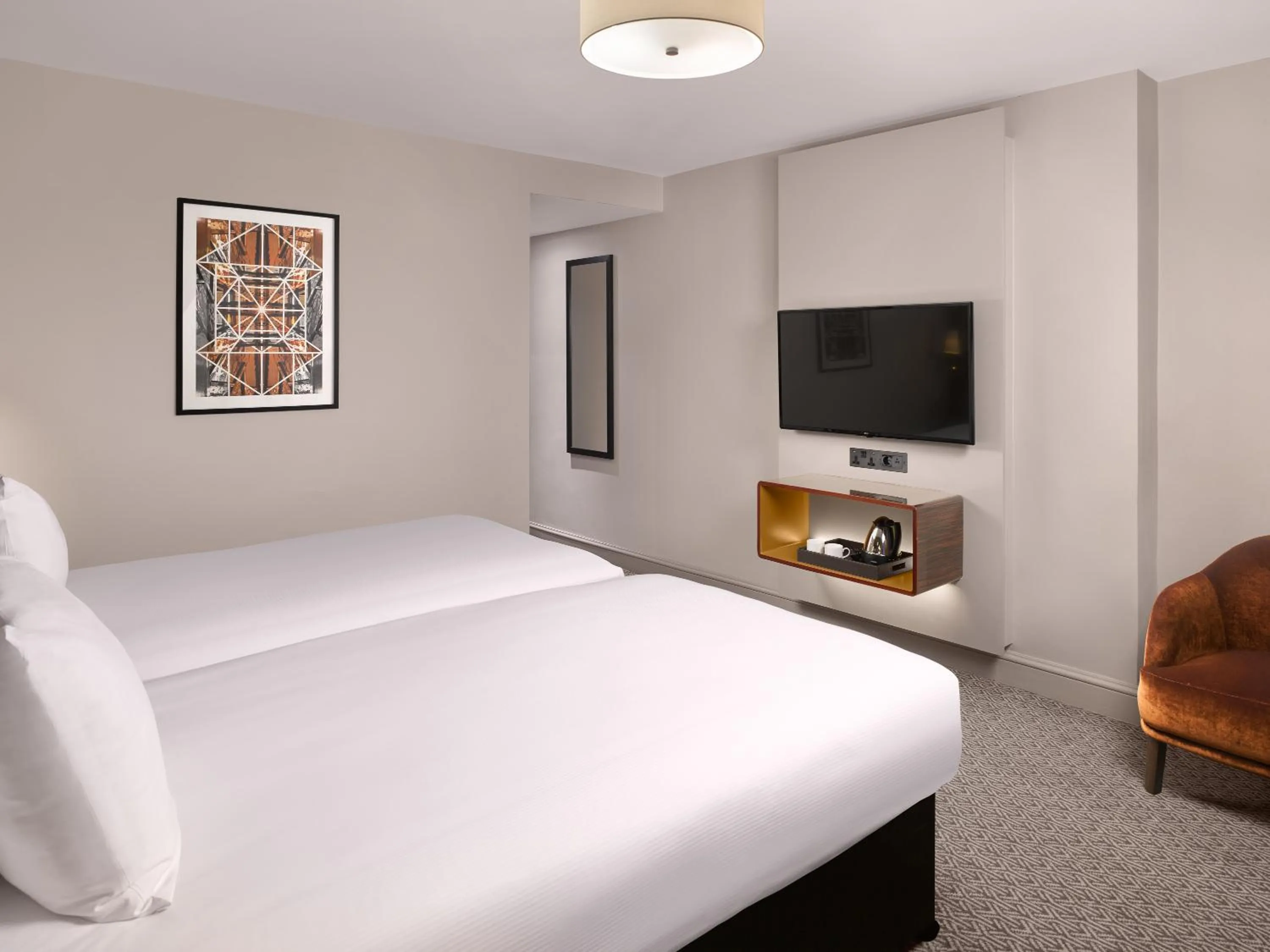 Bed in Strand Palace