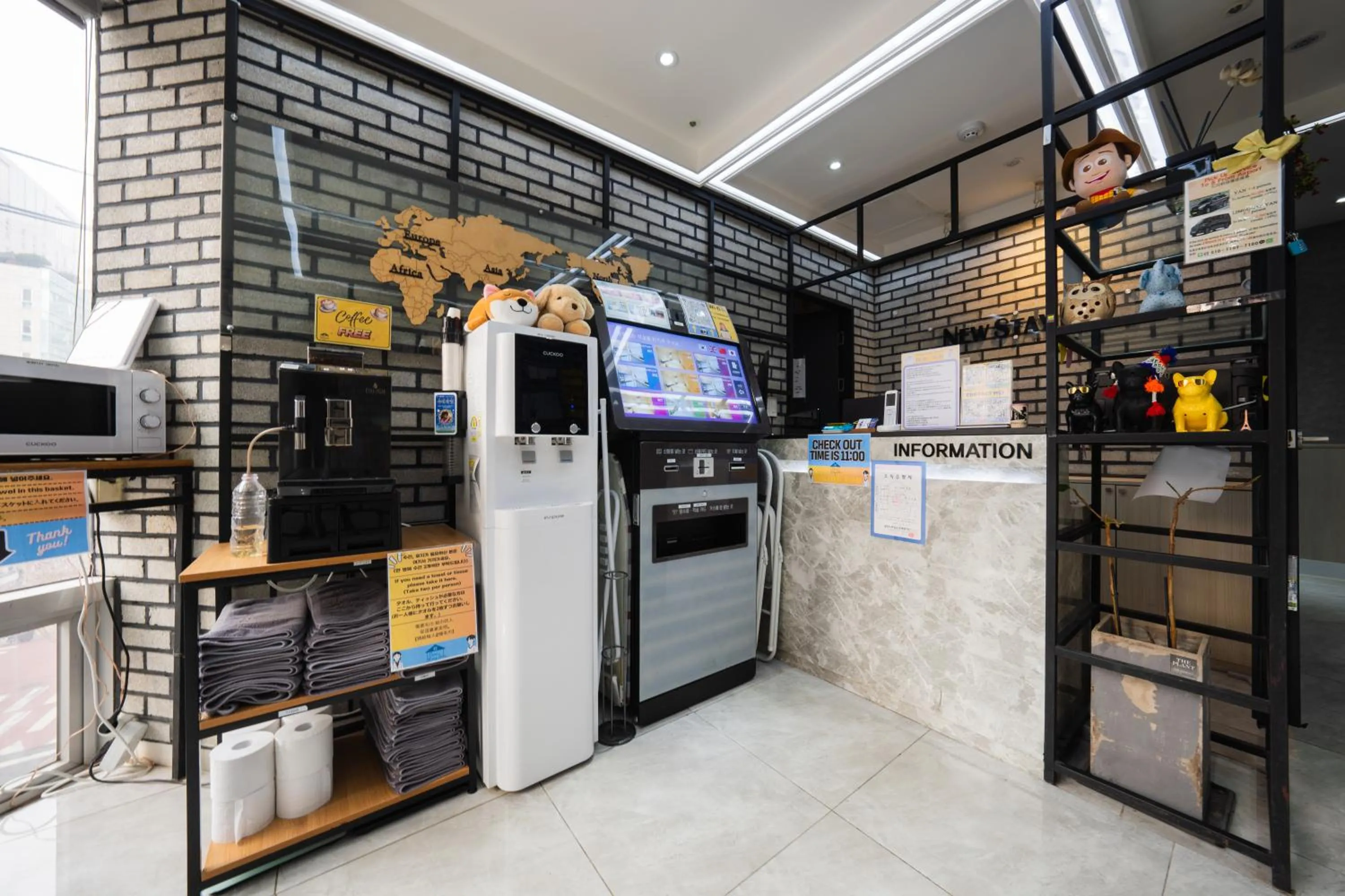 Lobby or reception in MyeongDong New Stay Inn