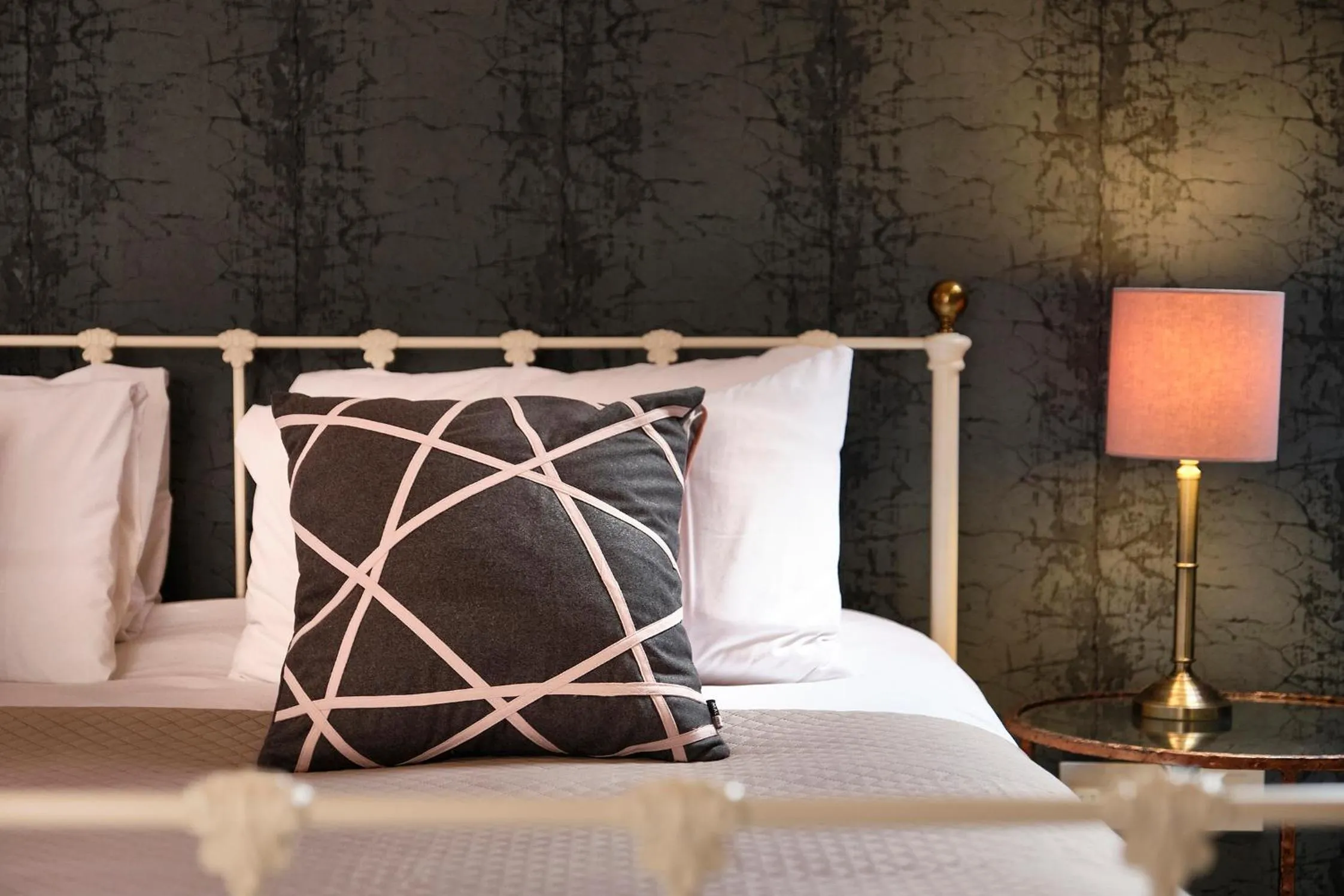 Decorative detail, Bed in The Westleton Crown