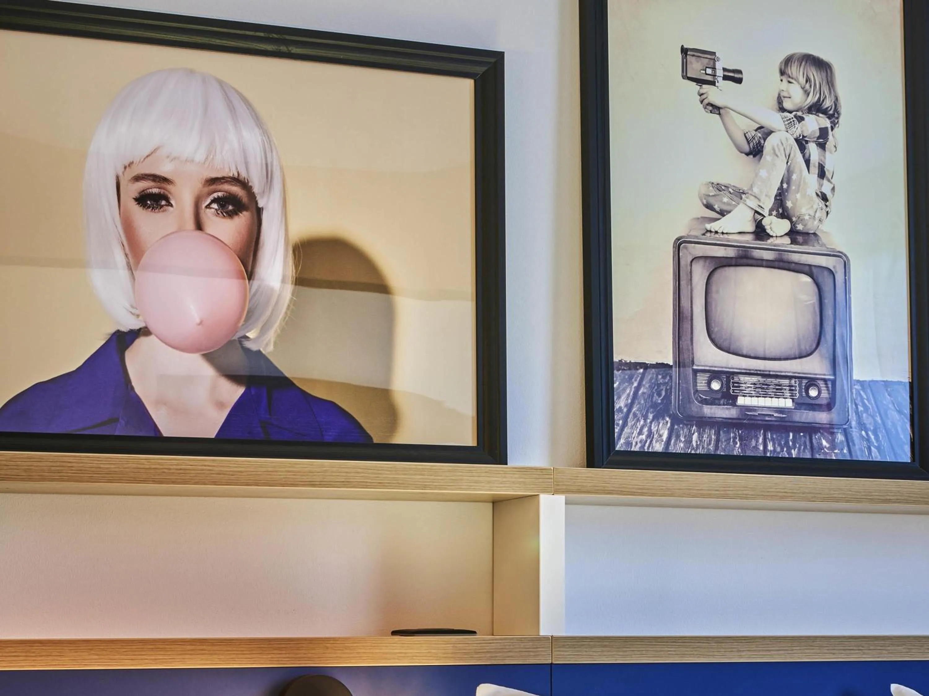 Bedroom in Ibis Styles Paris Gennevilliers