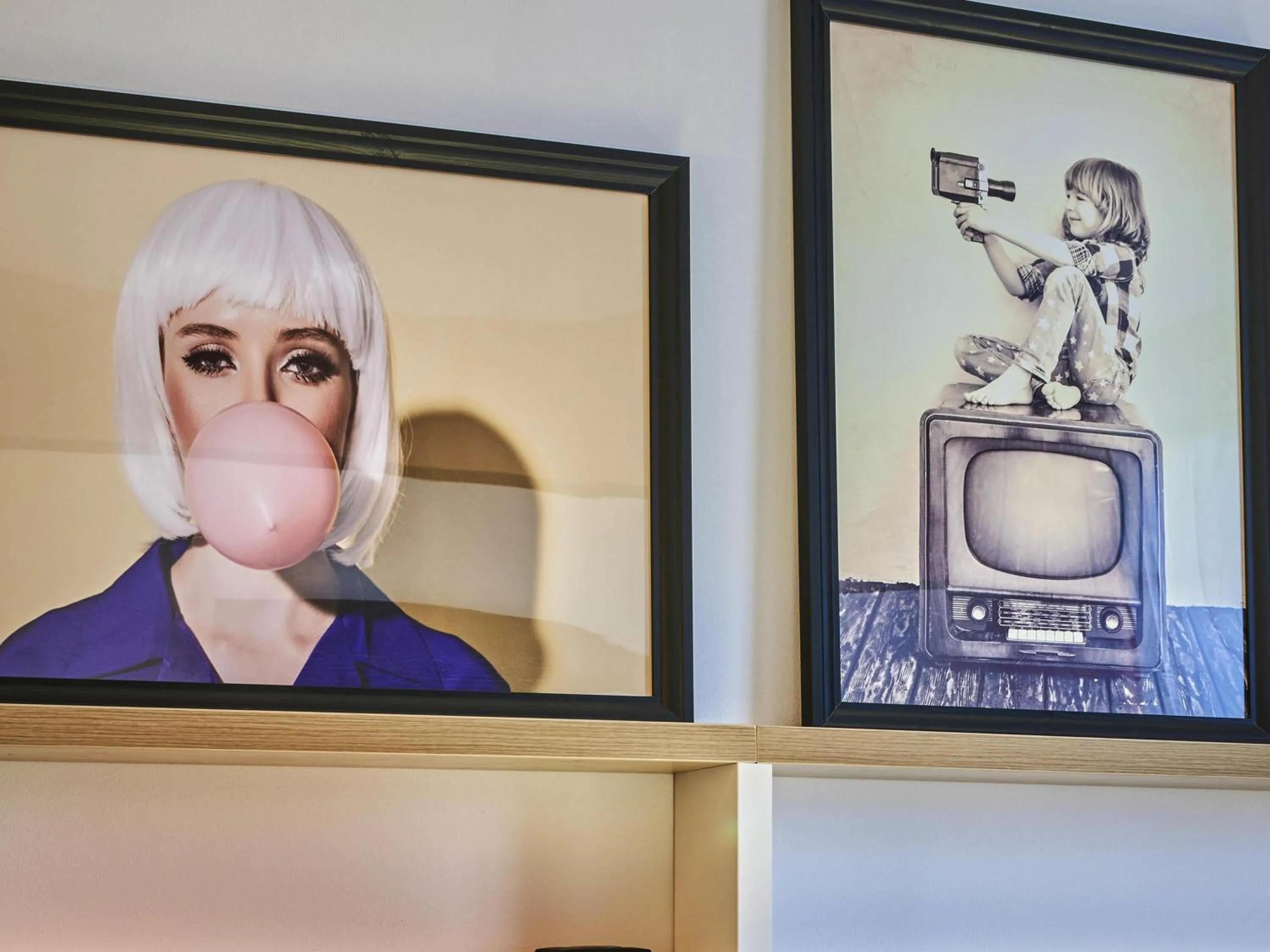 Bedroom in Ibis Styles Paris Gennevilliers