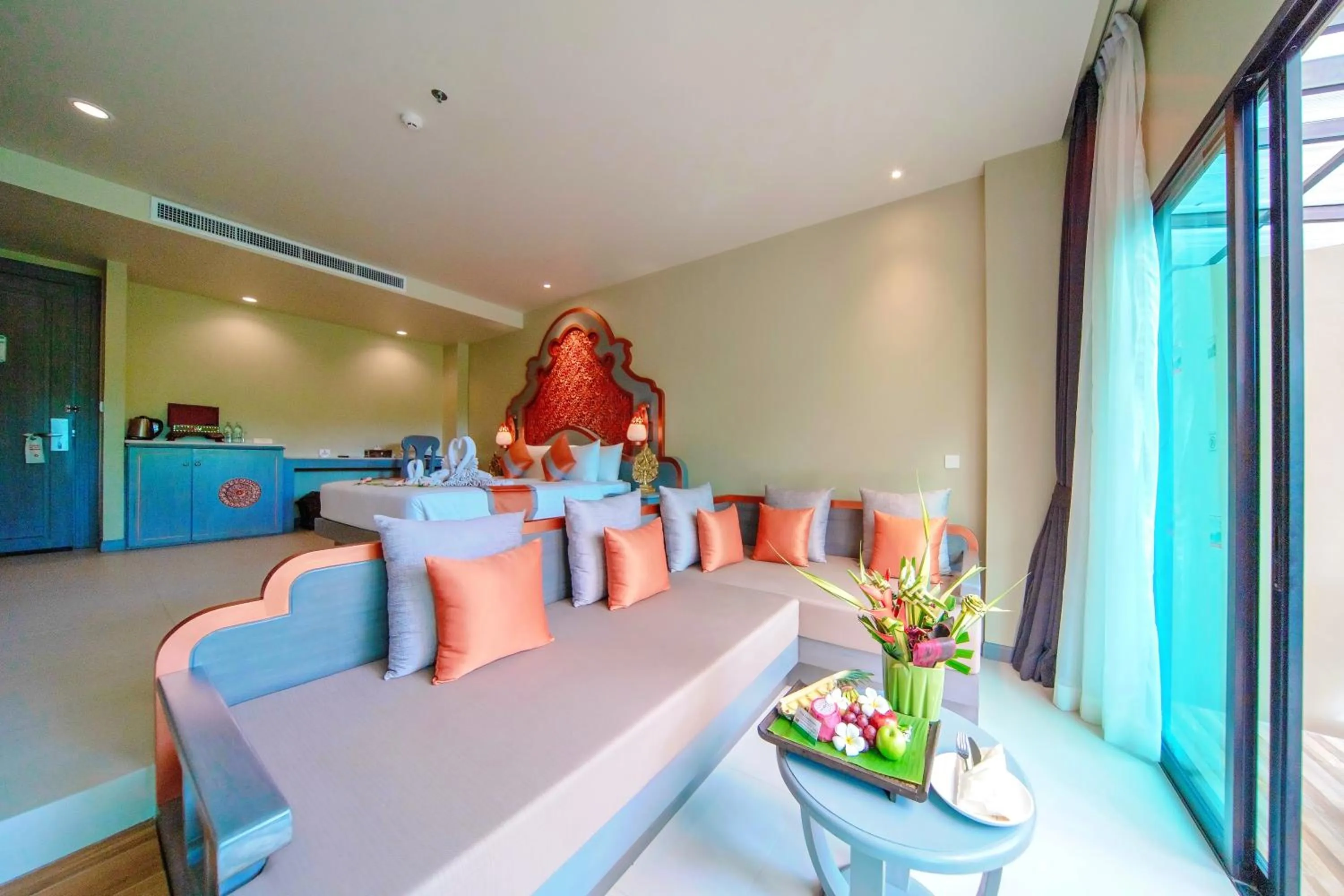 Bedroom in Maikhao Palm Beach Resort - SHA Plus