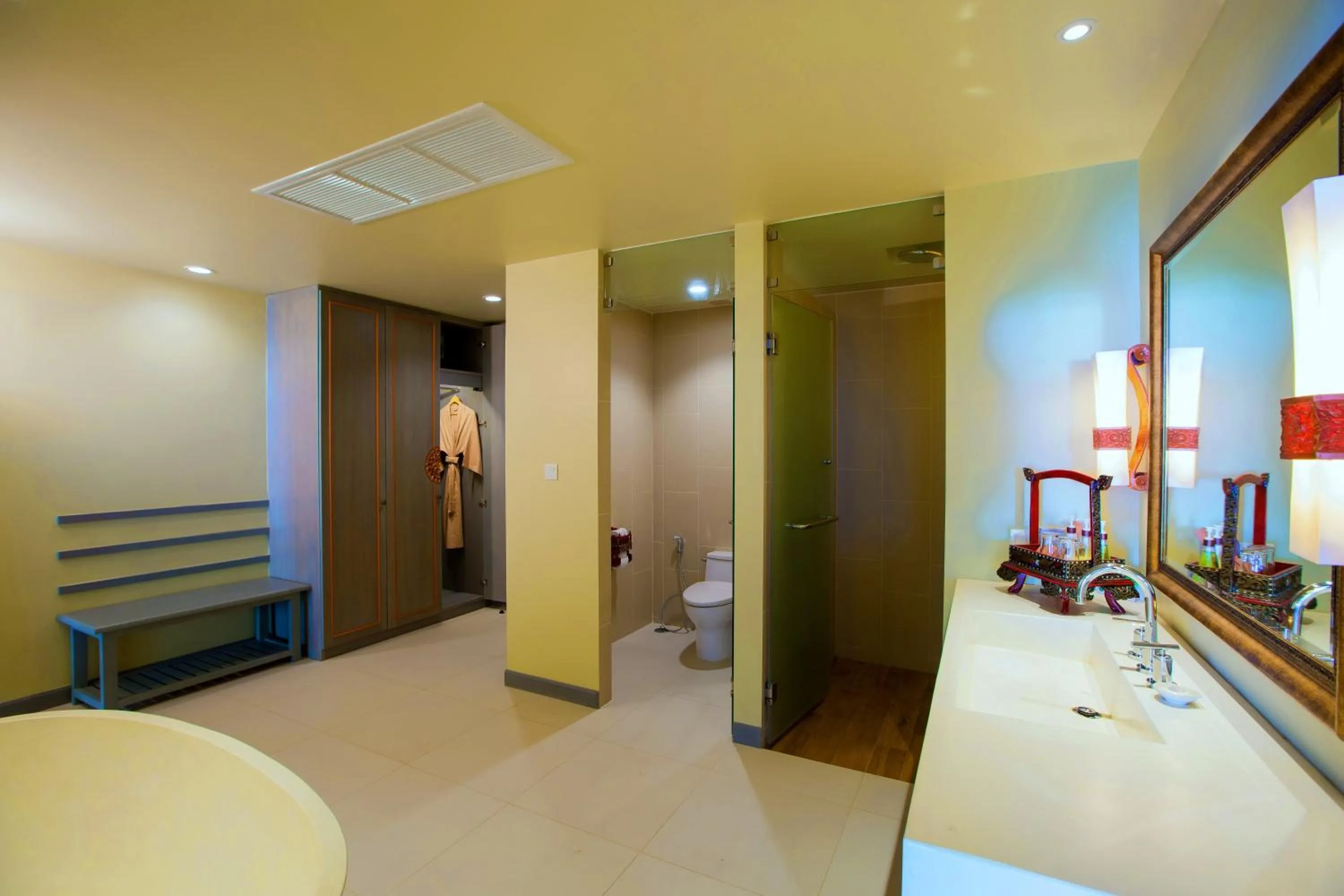 Bathroom in Maikhao Palm Beach Resort - SHA Plus