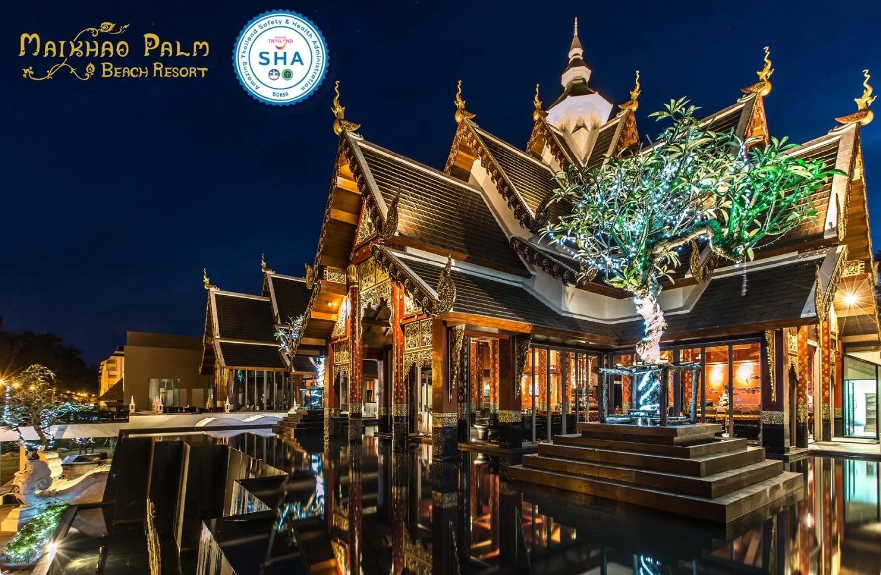 Lobby or reception in Maikhao Palm Beach Resort - SHA Plus