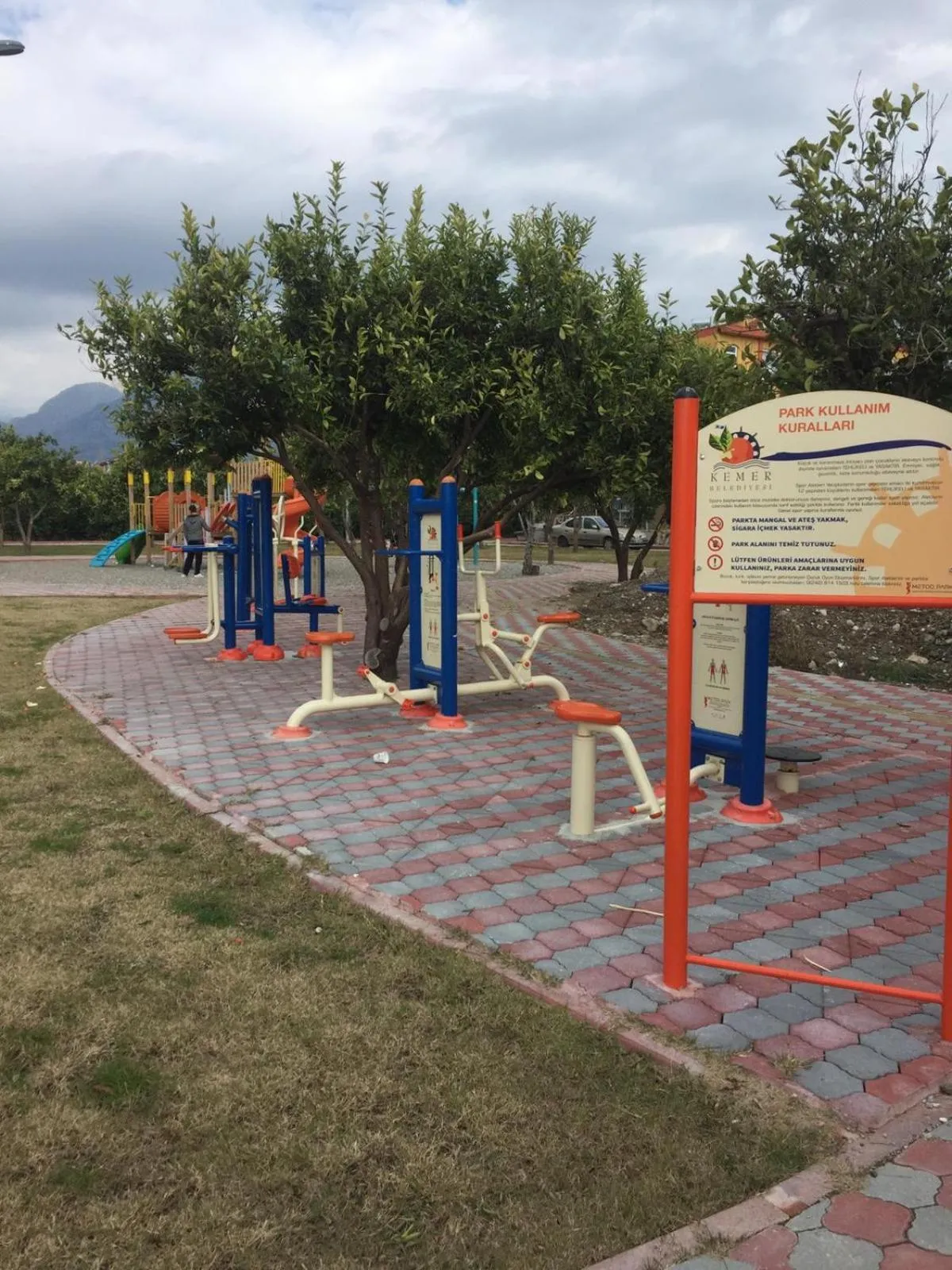 Children play ground in Agva Apart Otel