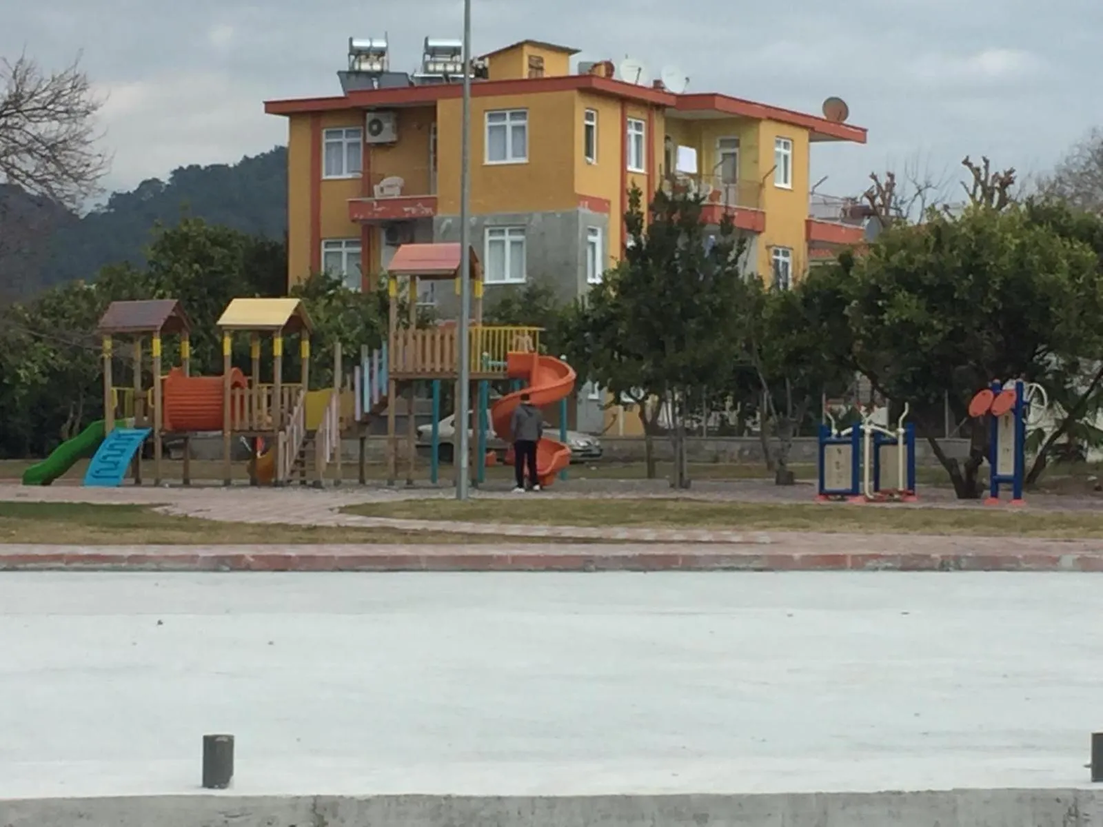 Children play ground in Agva Apart Otel