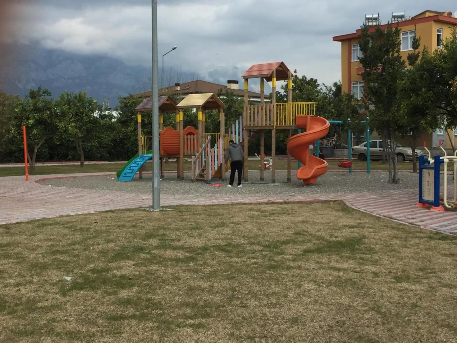 Children play ground in Agva Apart Otel