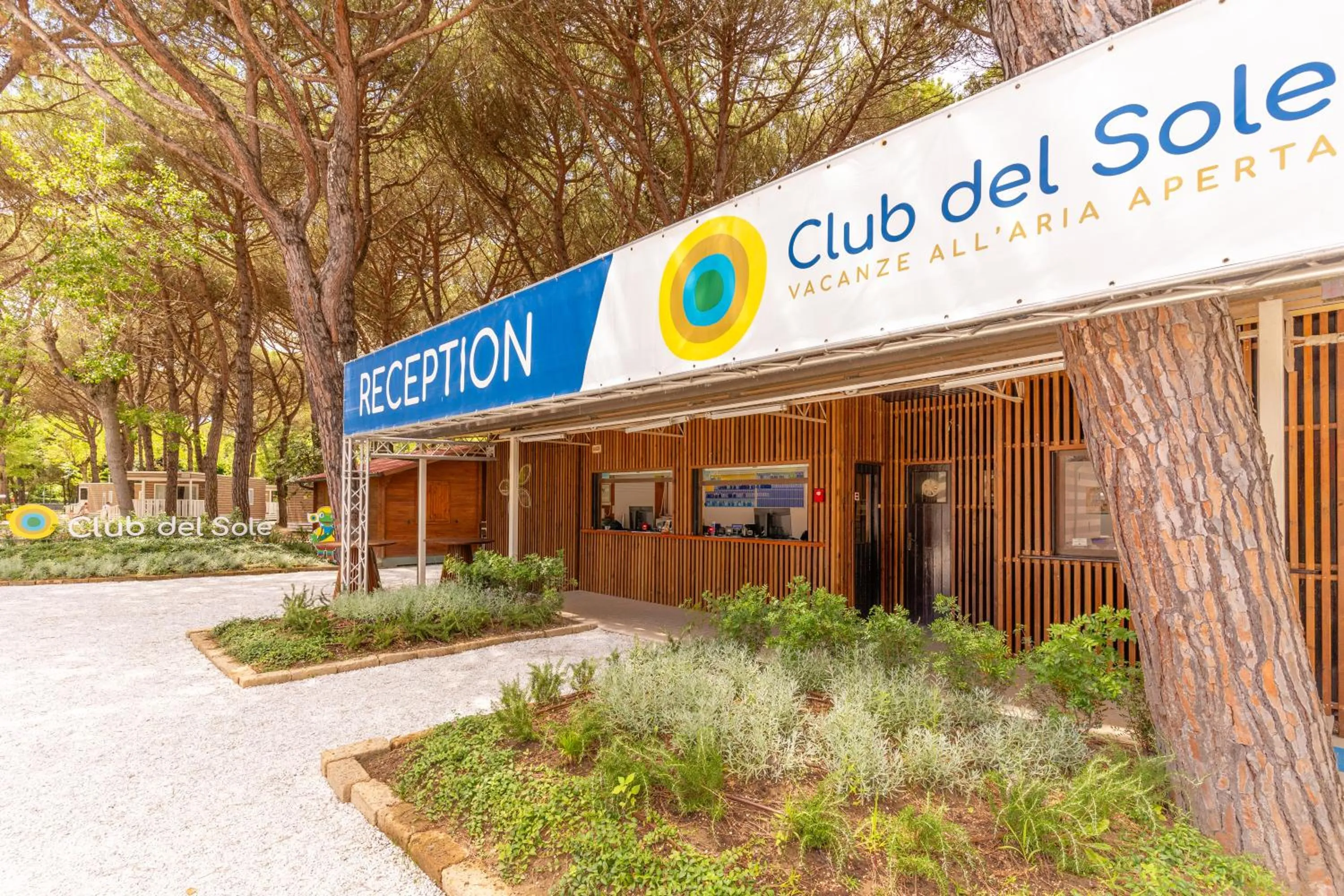 Property building in Club del Sole Viareggio Family Collection