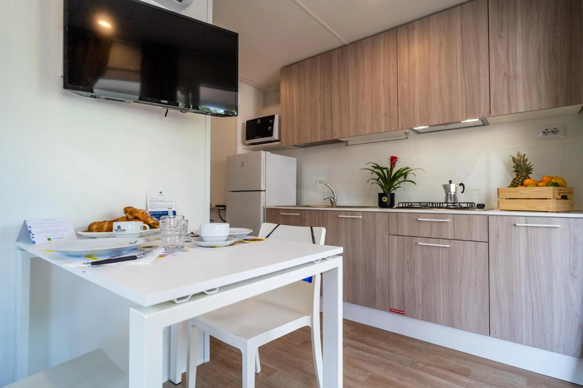 Kitchen or kitchenette in Club del Sole Viareggio Family Collection