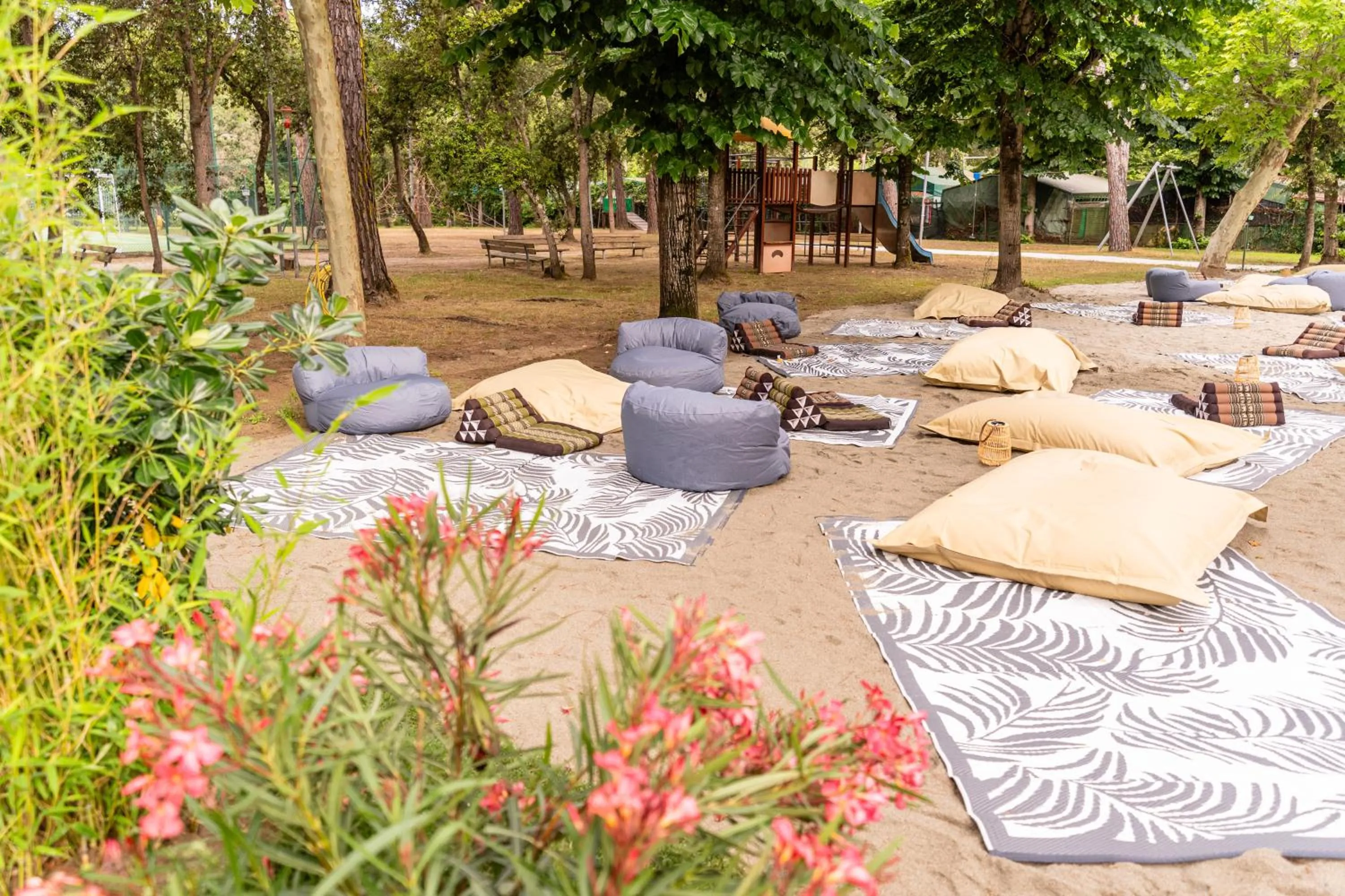 Garden in Club del Sole Viareggio Family Collection