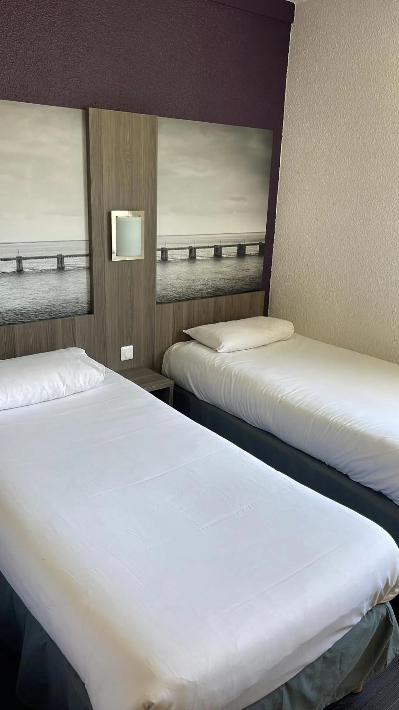 Bed in Brit Hotel Montpellier Parc Expo