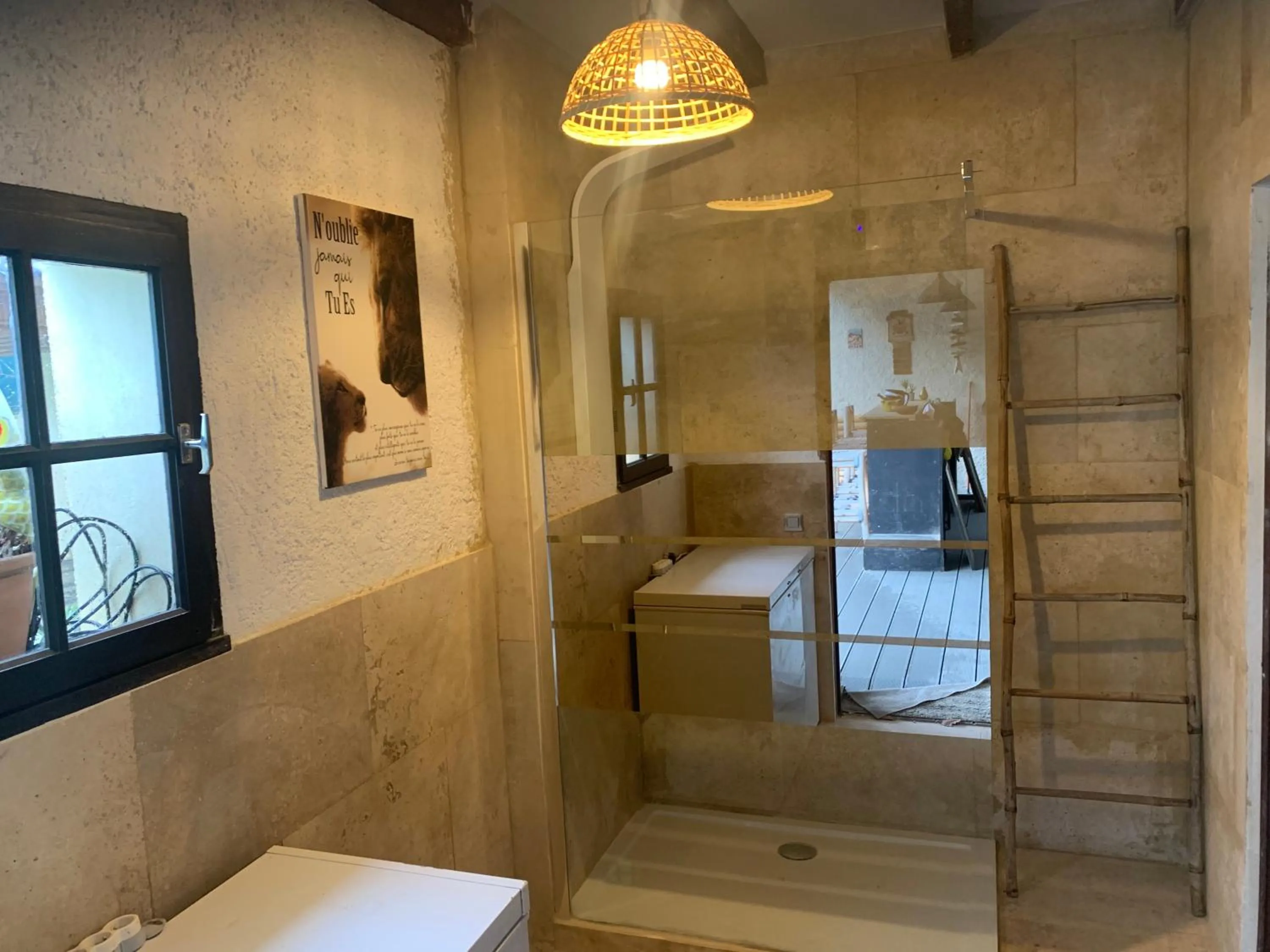 Bathroom in Bastide du Bonheur Saint Donat