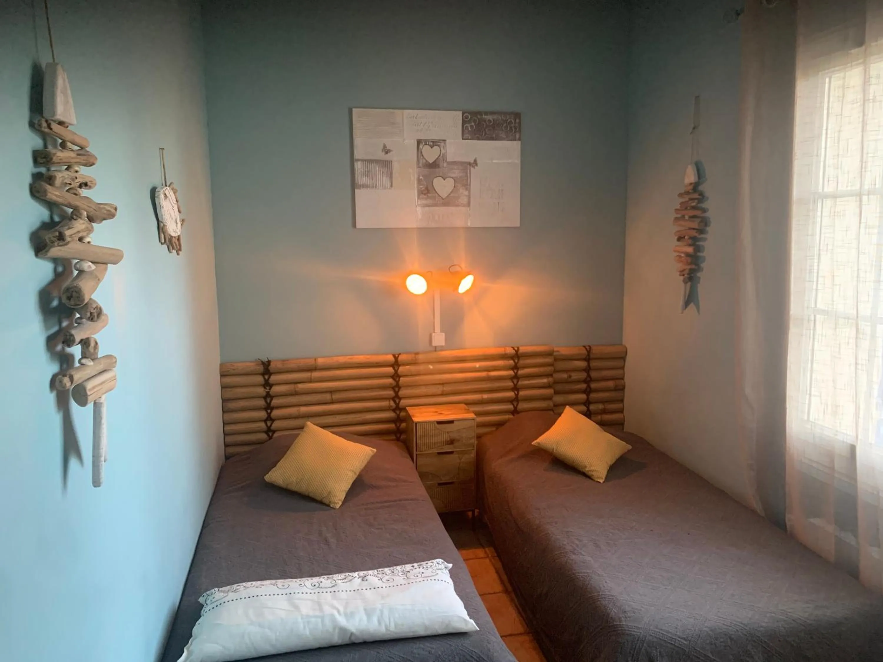 Bedroom, Bed in Bastide du Bonheur Saint Donat