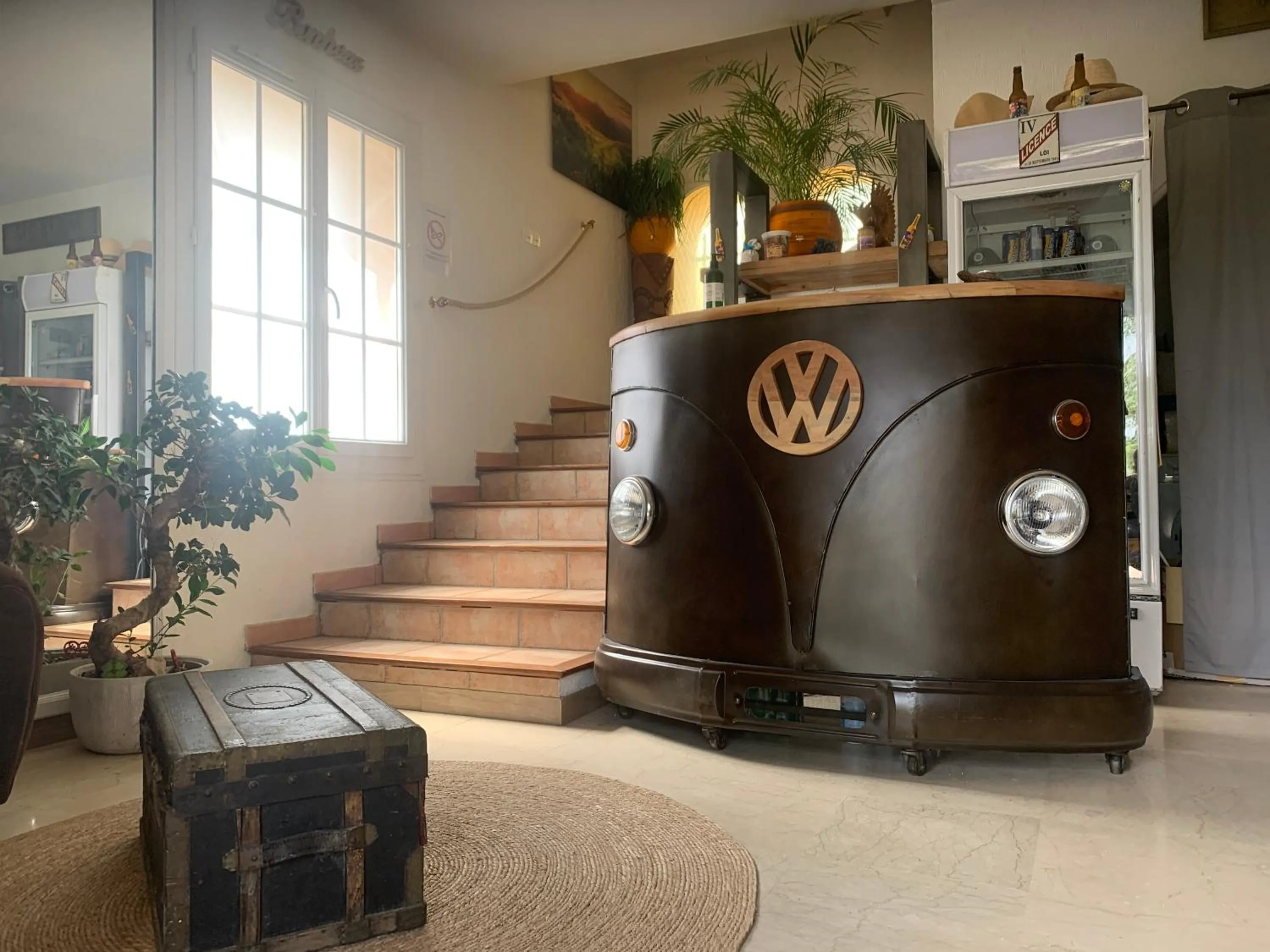 Lobby or reception in Bastide du Bonheur Saint Donat