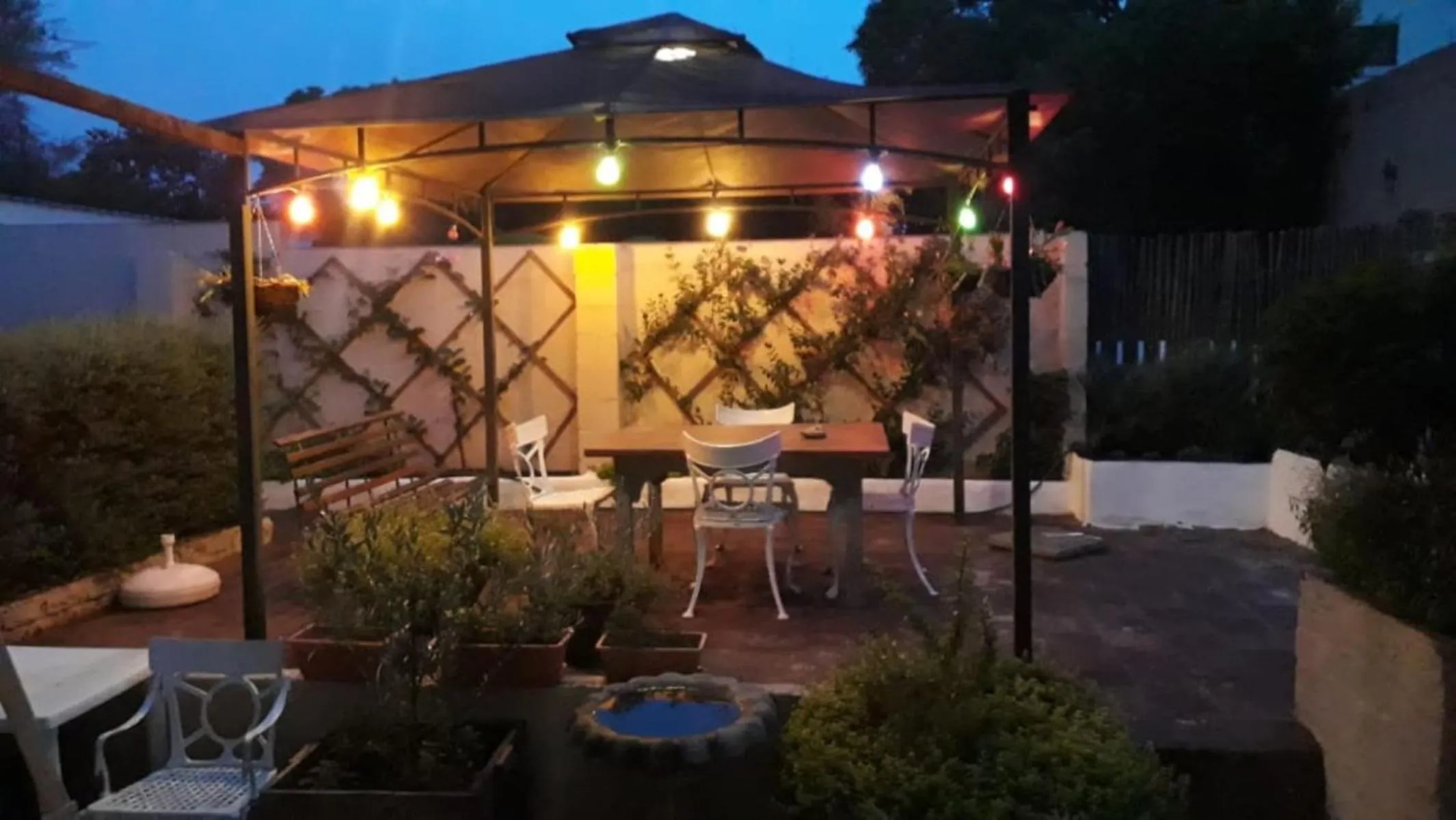 Patio in Lavender Lane