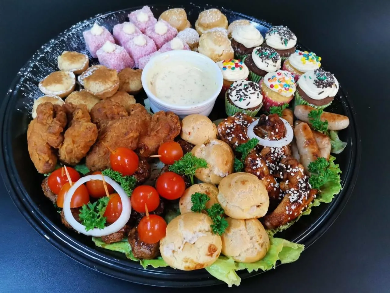 Food in Lavender Lane