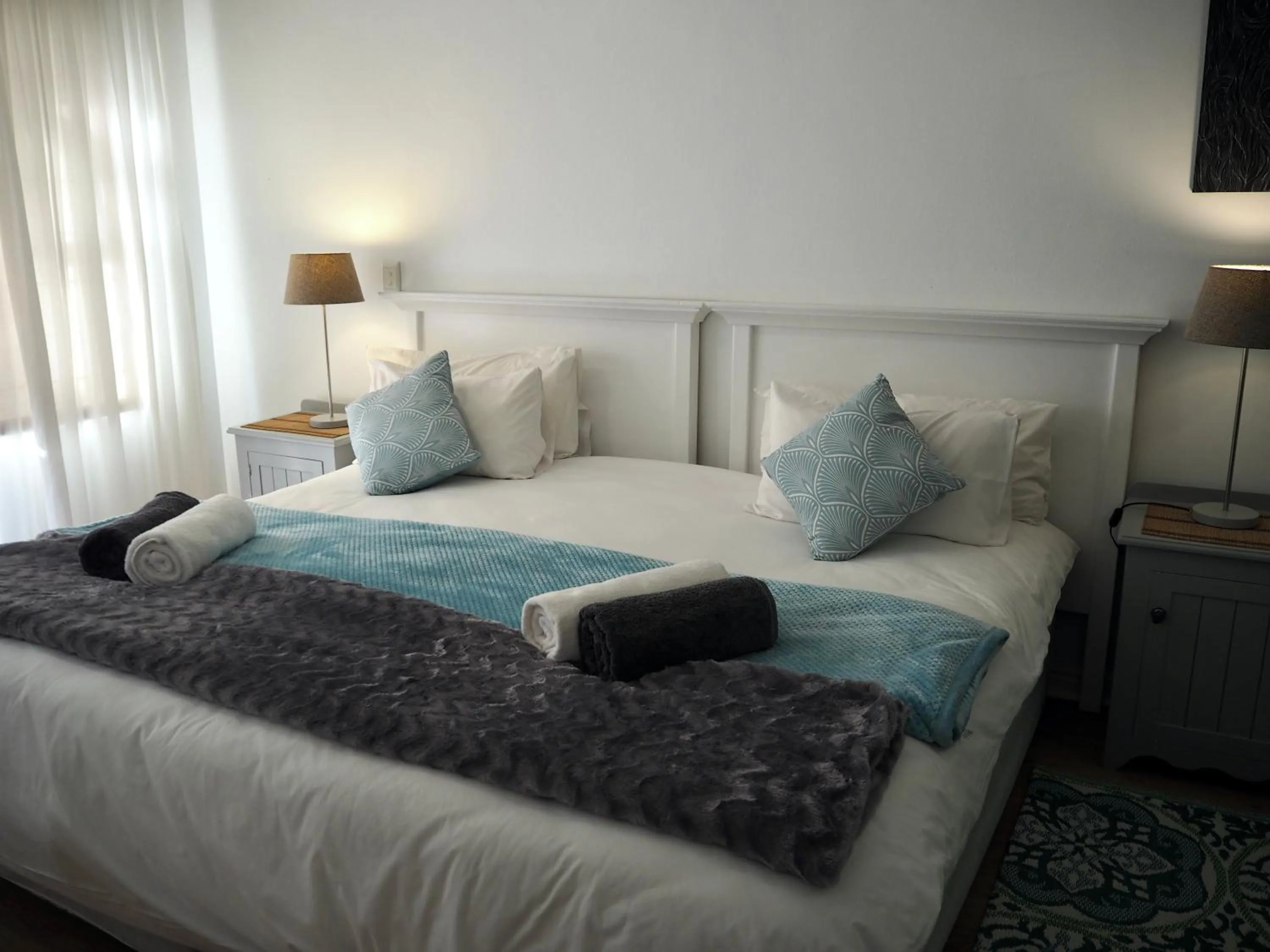 Bed in African Breeze Guesthouse