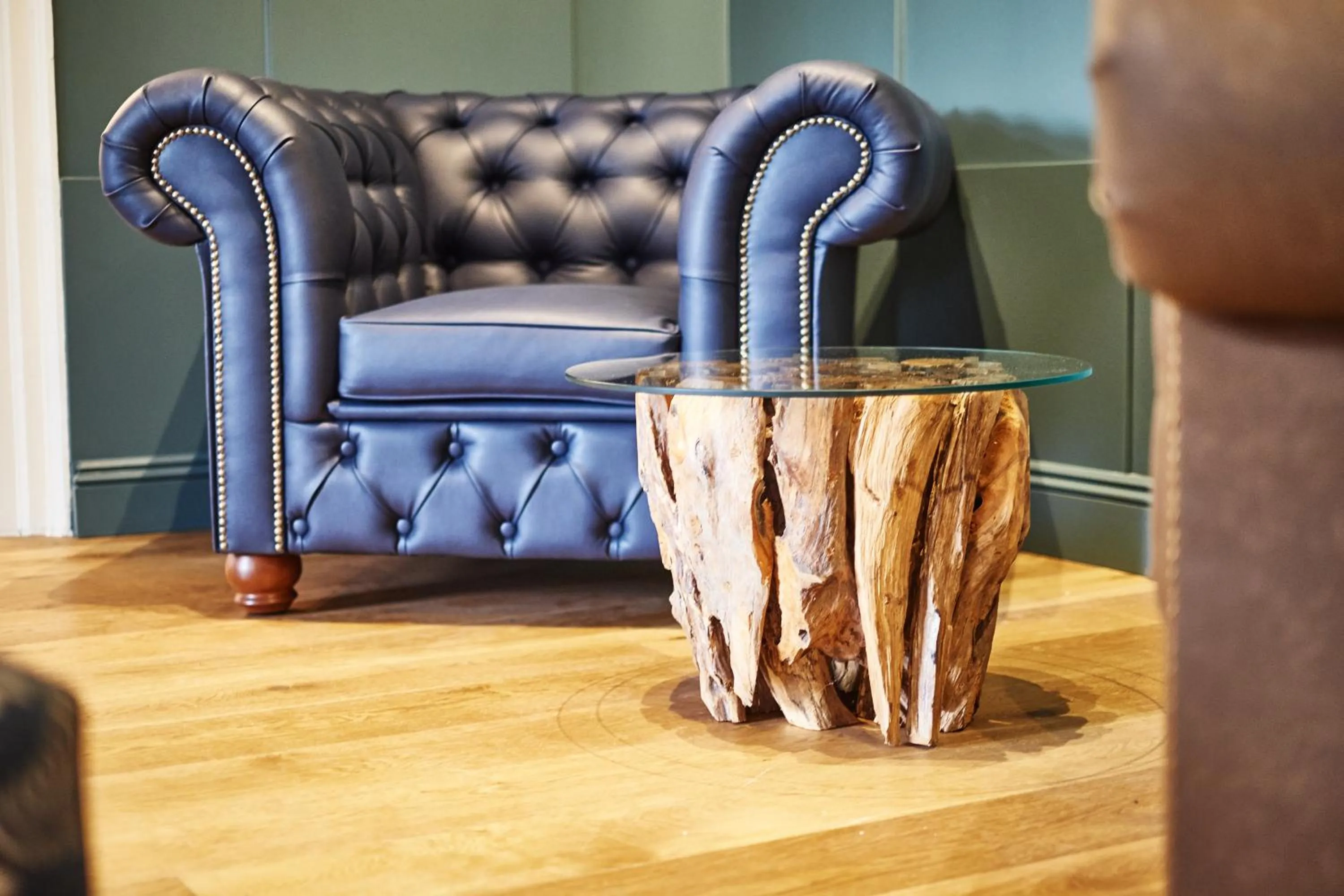 Seating area in The Chequers Hotel