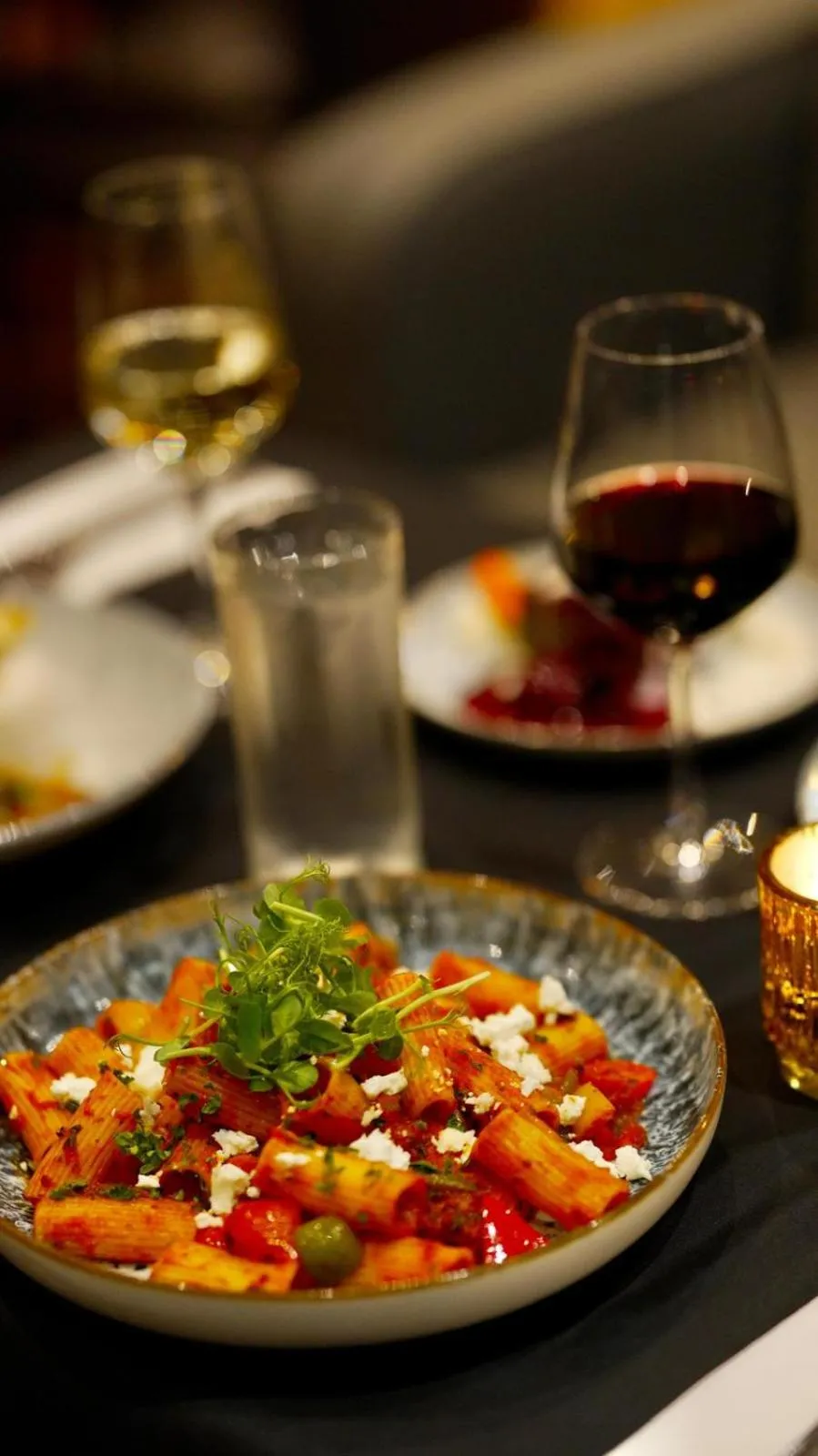 Food close-up in Majestic Hotel