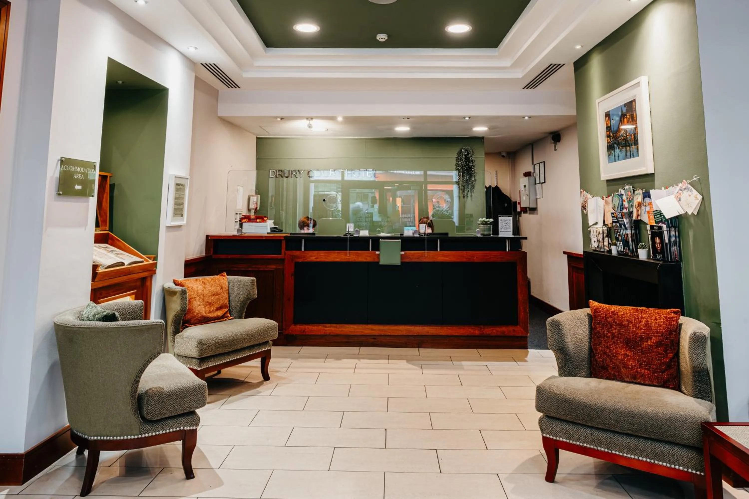 Lobby or reception in Drury Court Hotel