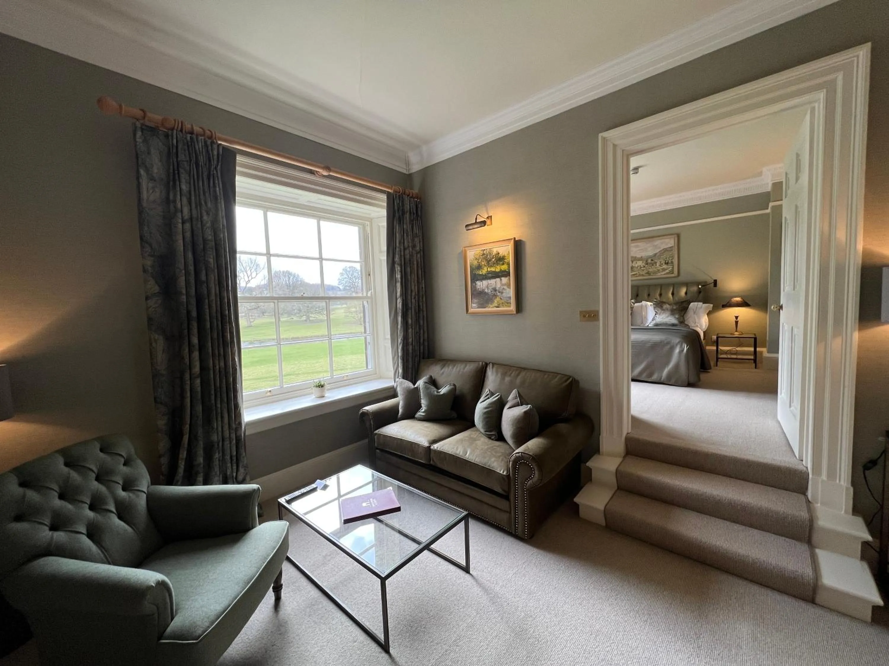 Living room in Swinton Park