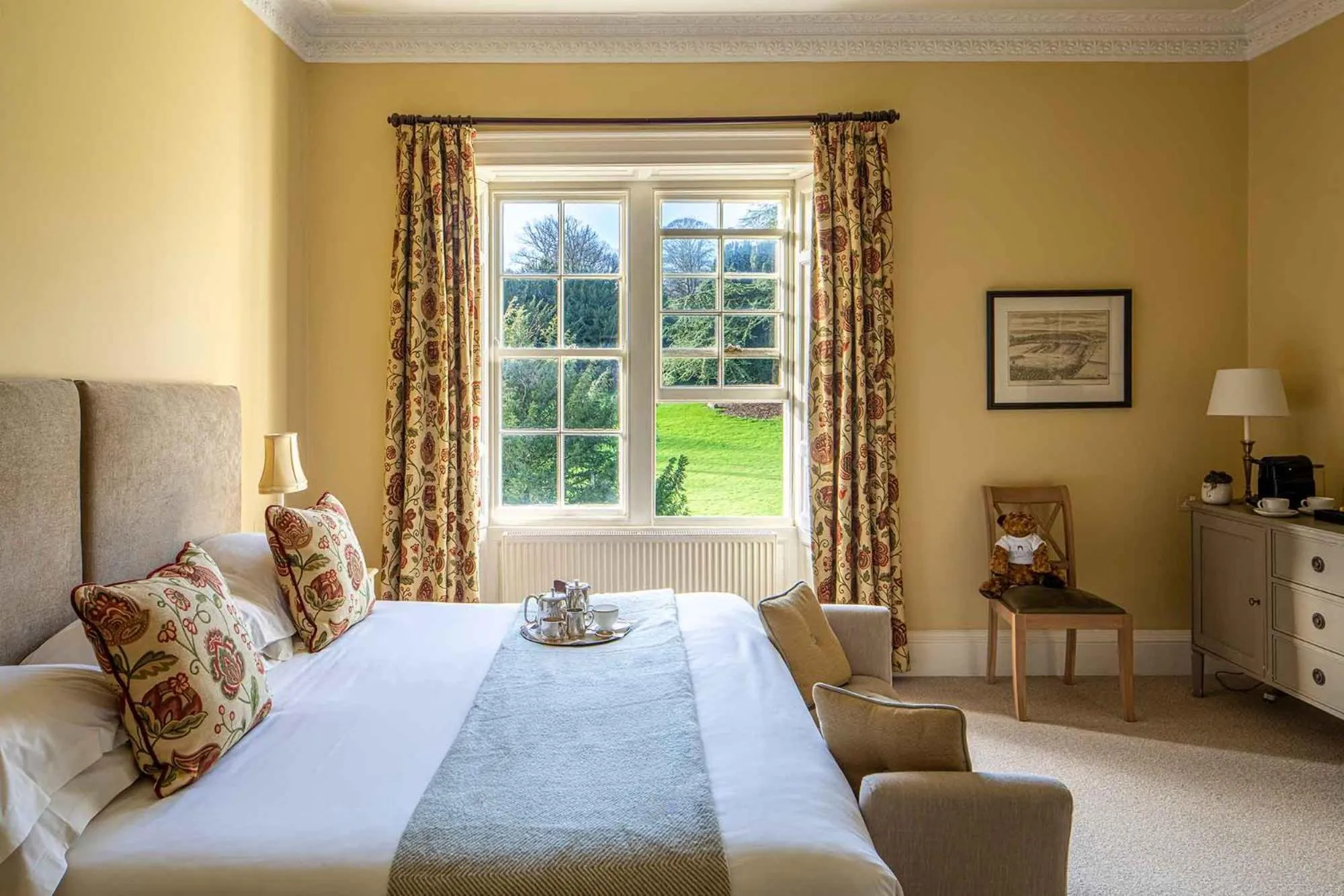 Bedroom, Bed in Swinton Park