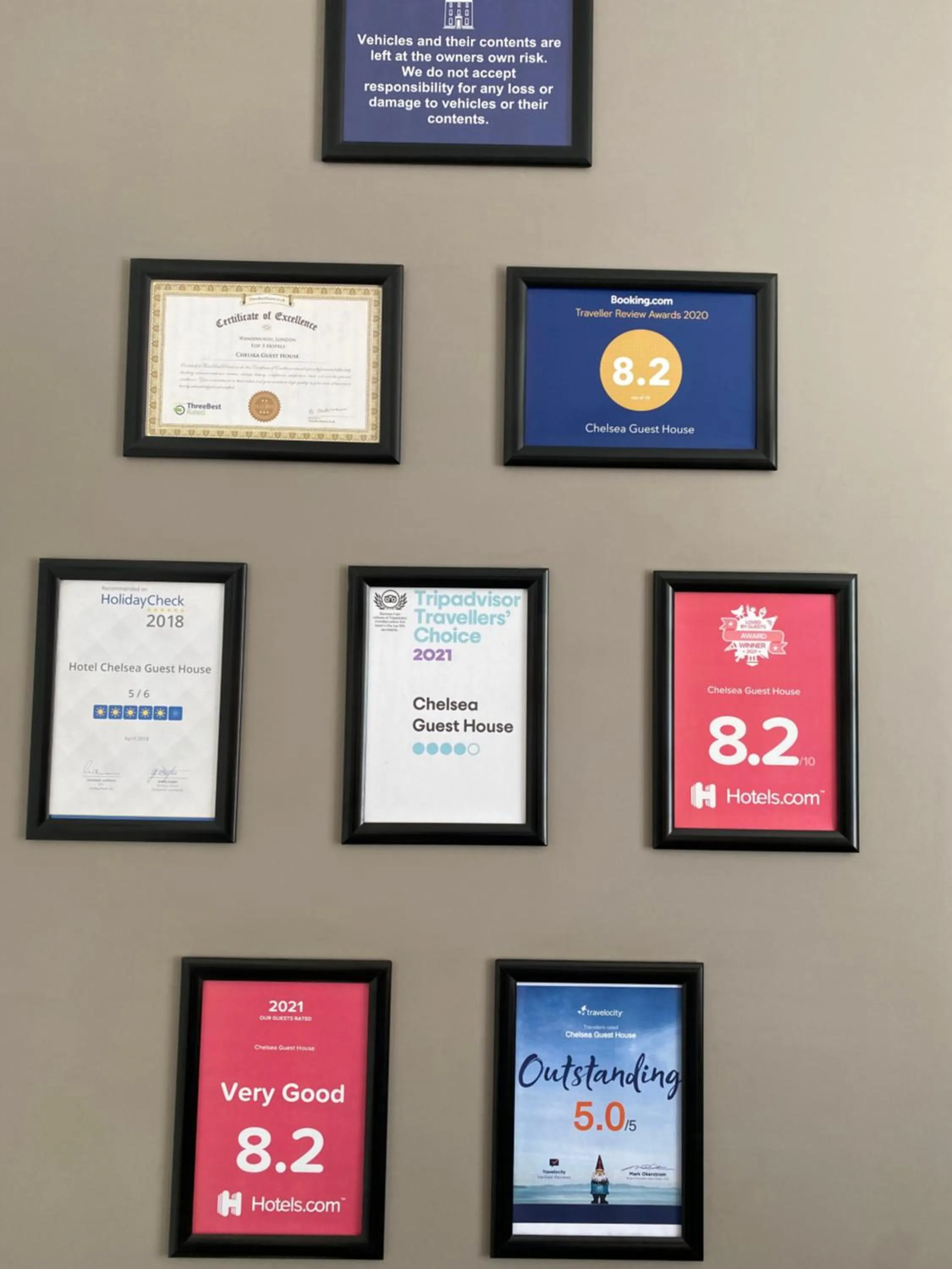 Property logo or sign in Chelsea Guest House