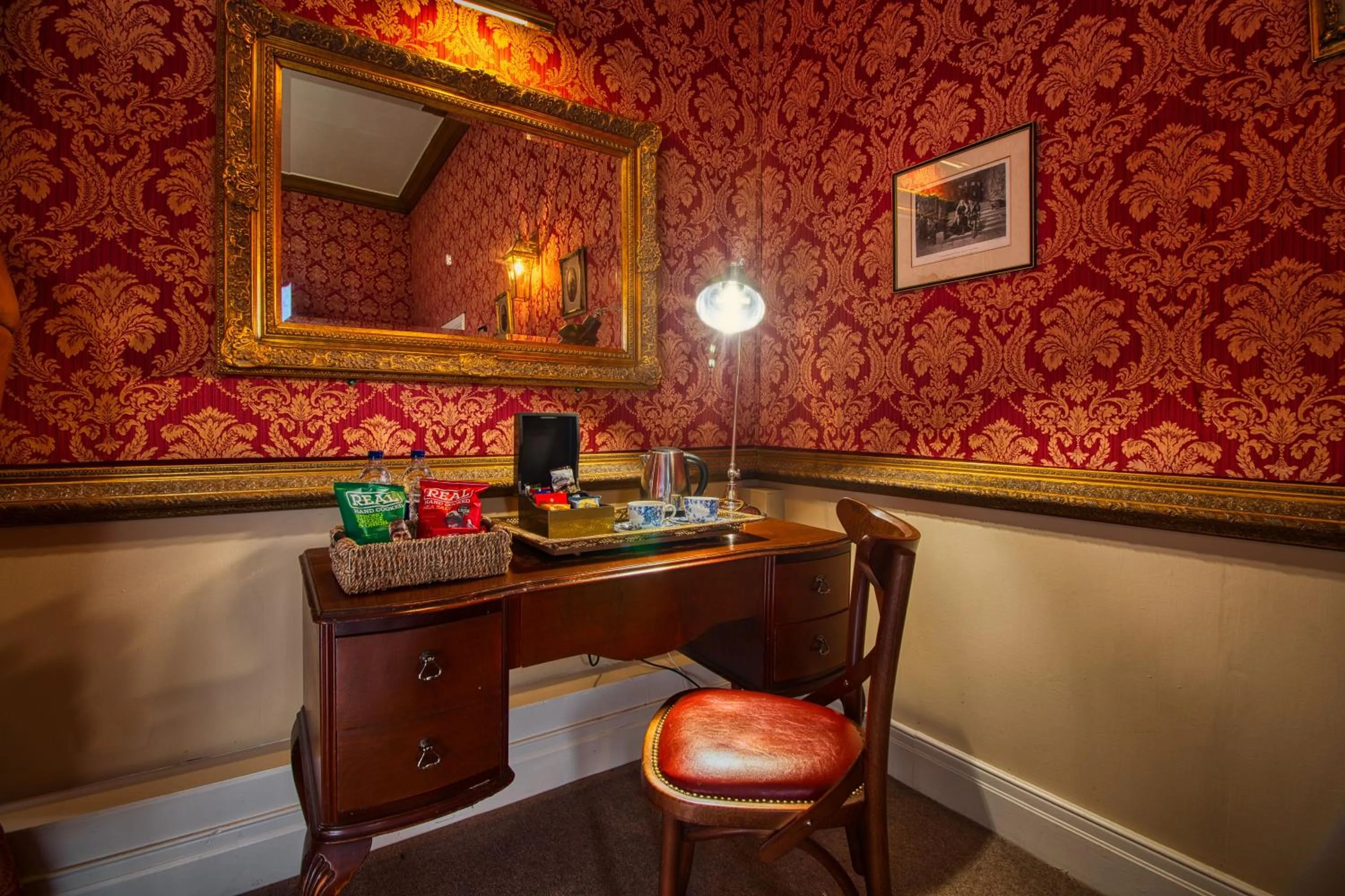 Bedroom in Lumley Castle Hotel
