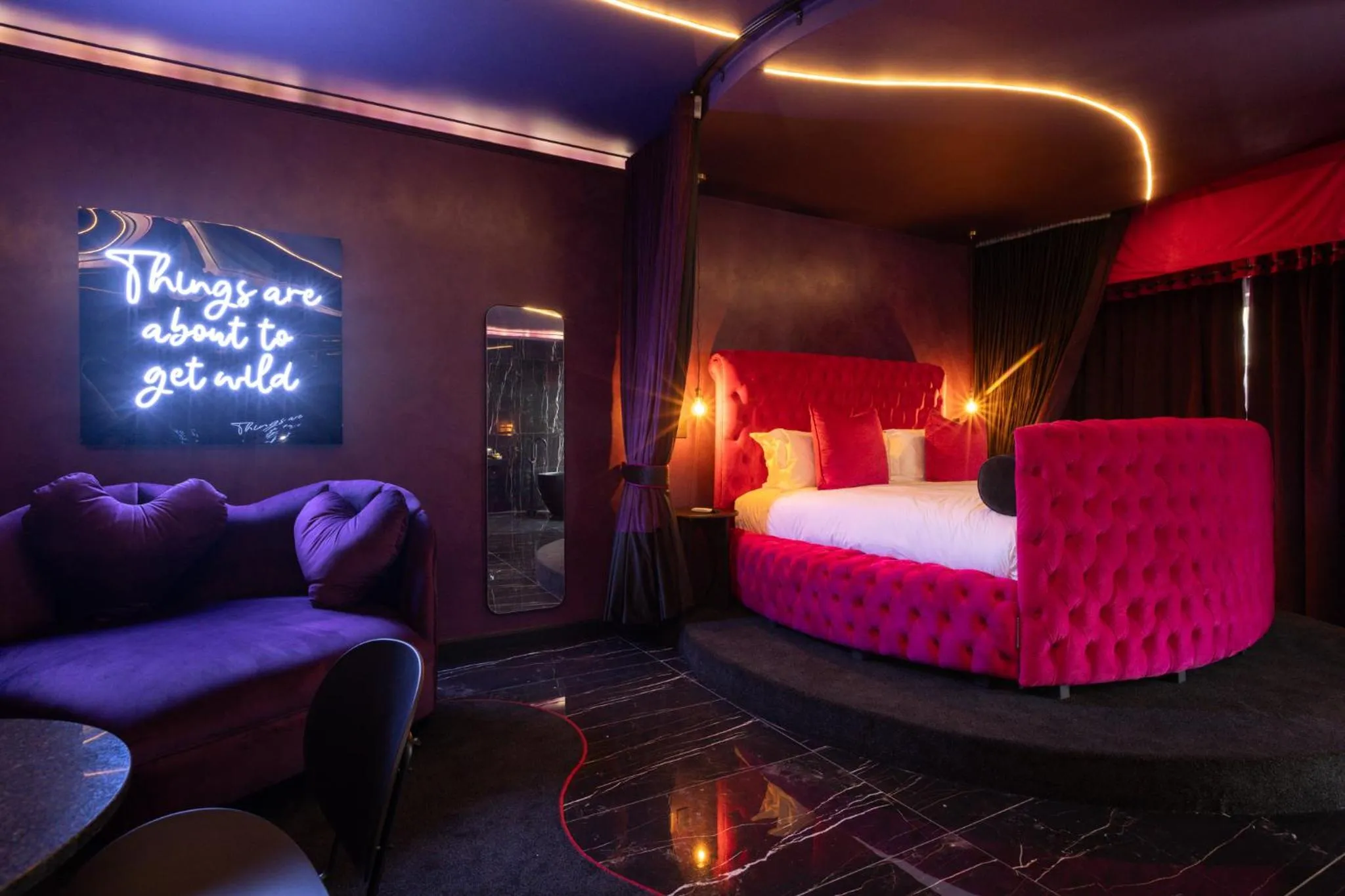 Bed in Mint Hotel Rosebank