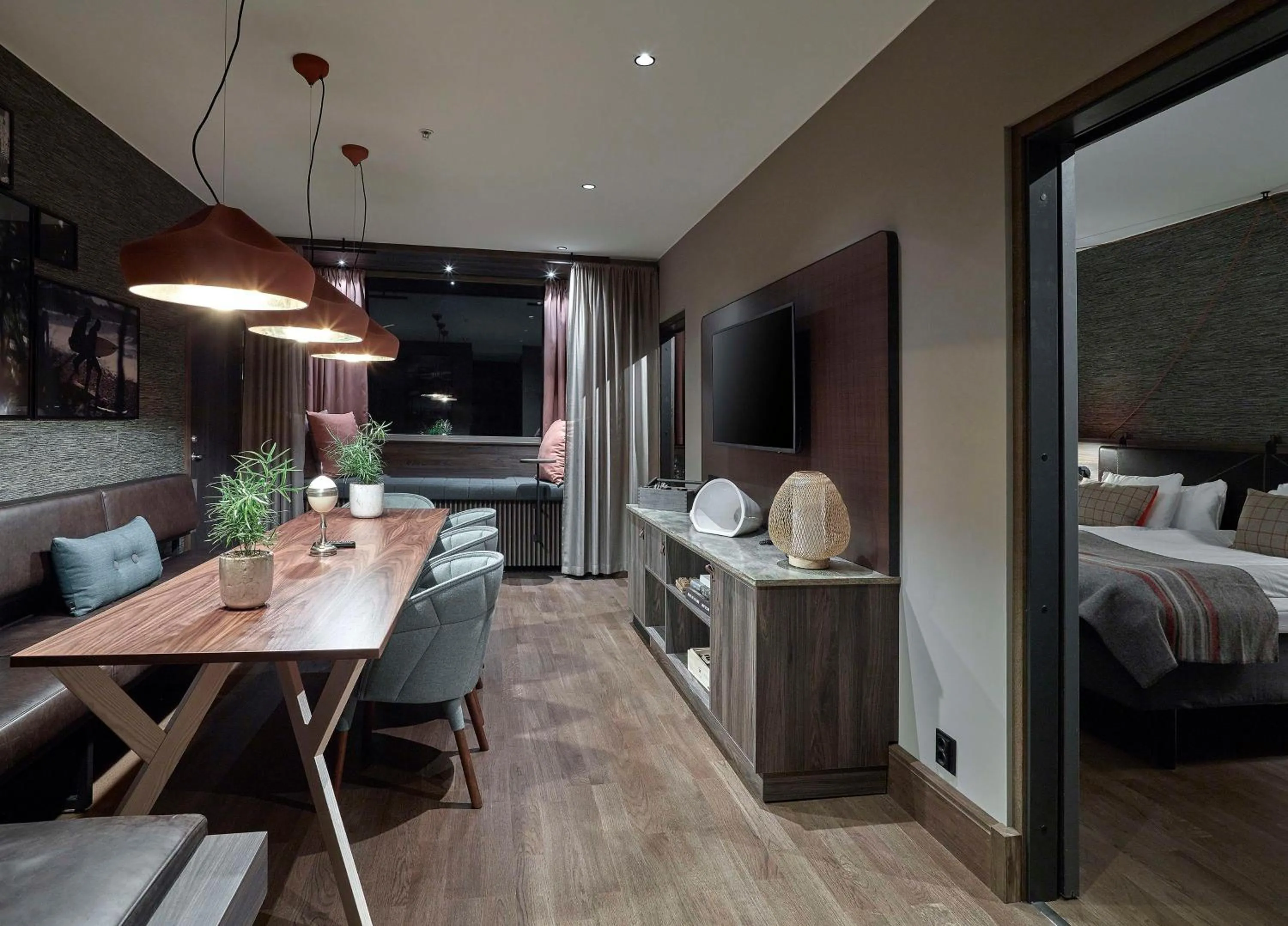 Bedroom, Bed in Downtown Camper by Scandic