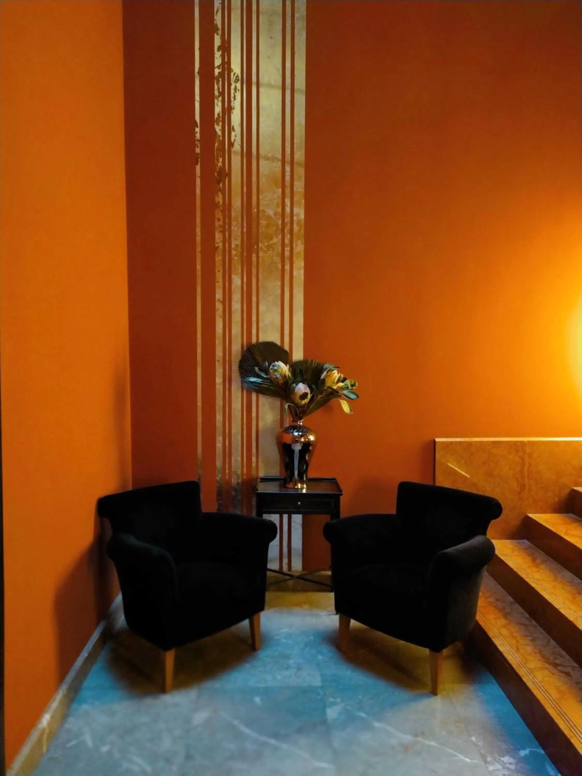 Lobby or reception in Hotel Porta Felice & Spa