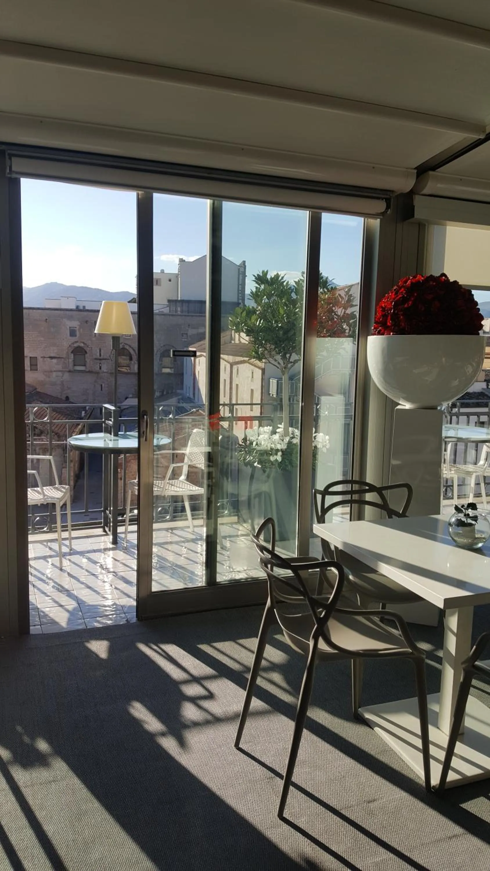 Balcony/Terrace in Hotel Porta Felice & Spa