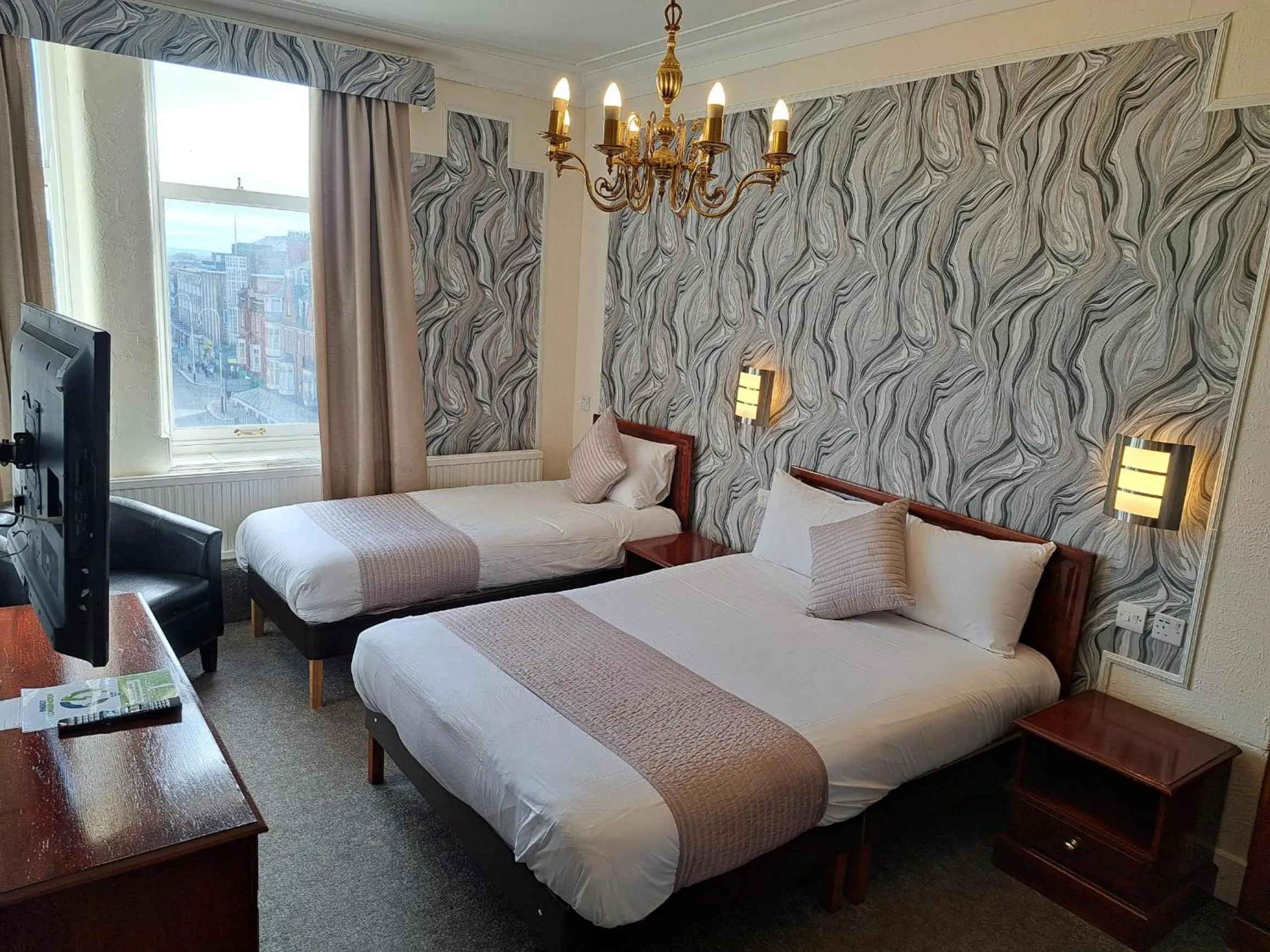 Bed in Scarisbrick Hotel