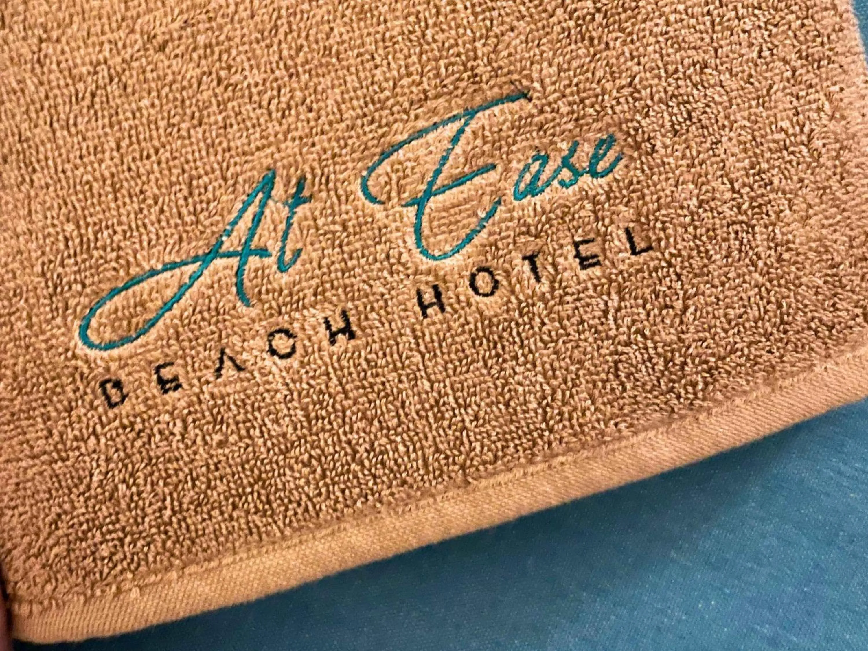 towels in At Ease Beach Hotel