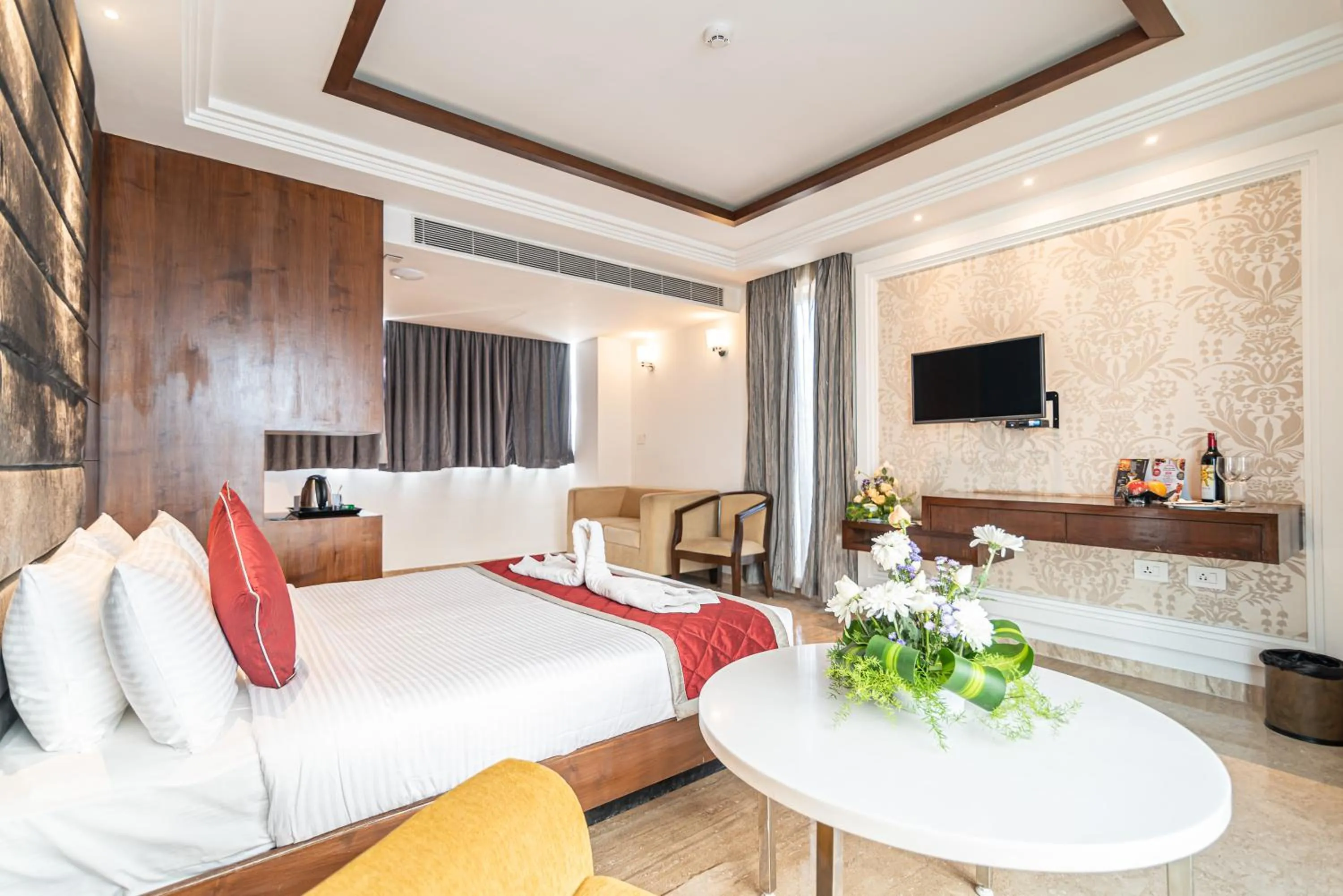 Photo of the whole room in Bhagini Icon Premier Hotel