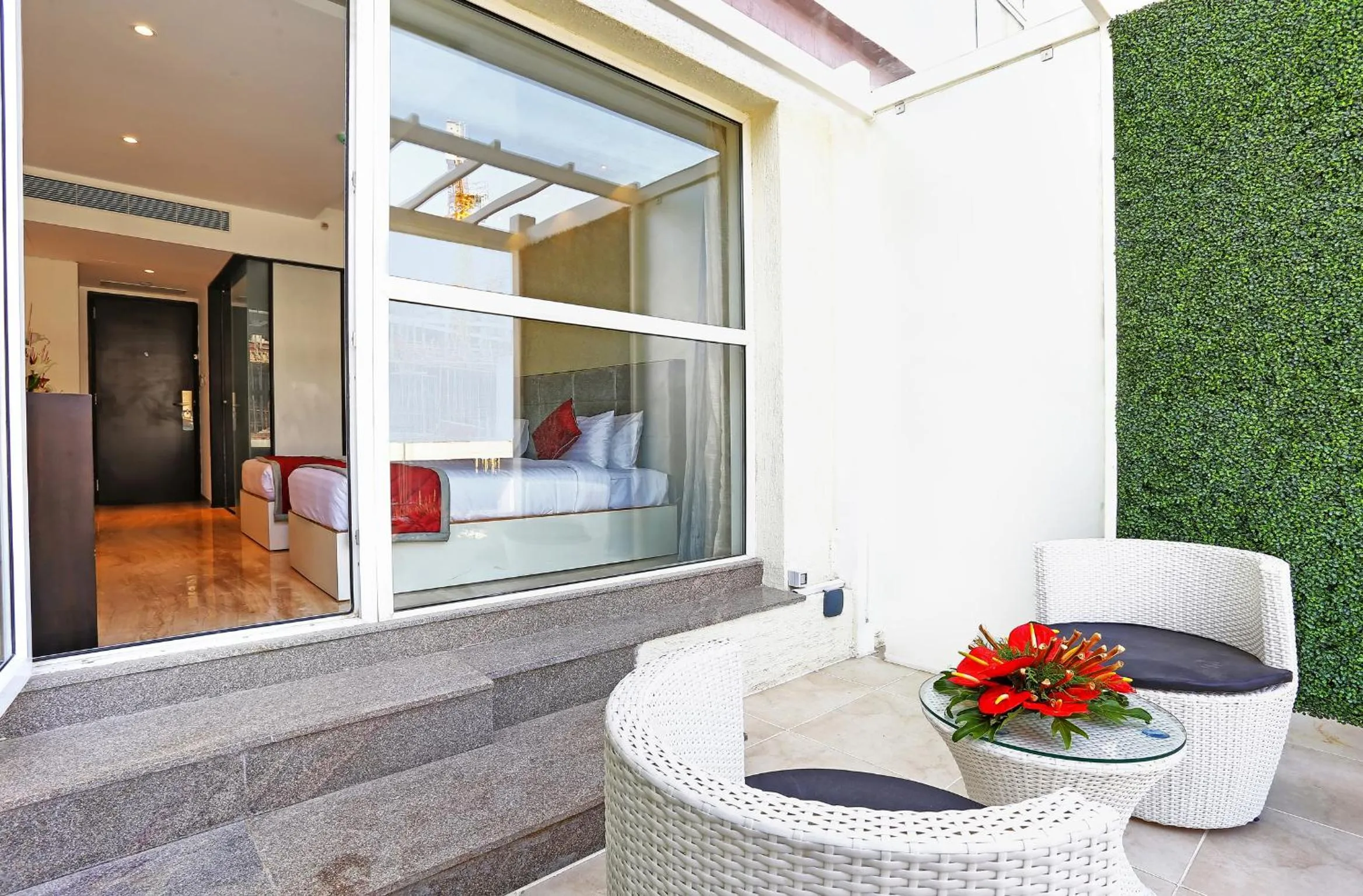 Balcony/Terrace in Bhagini Icon Premier Hotel