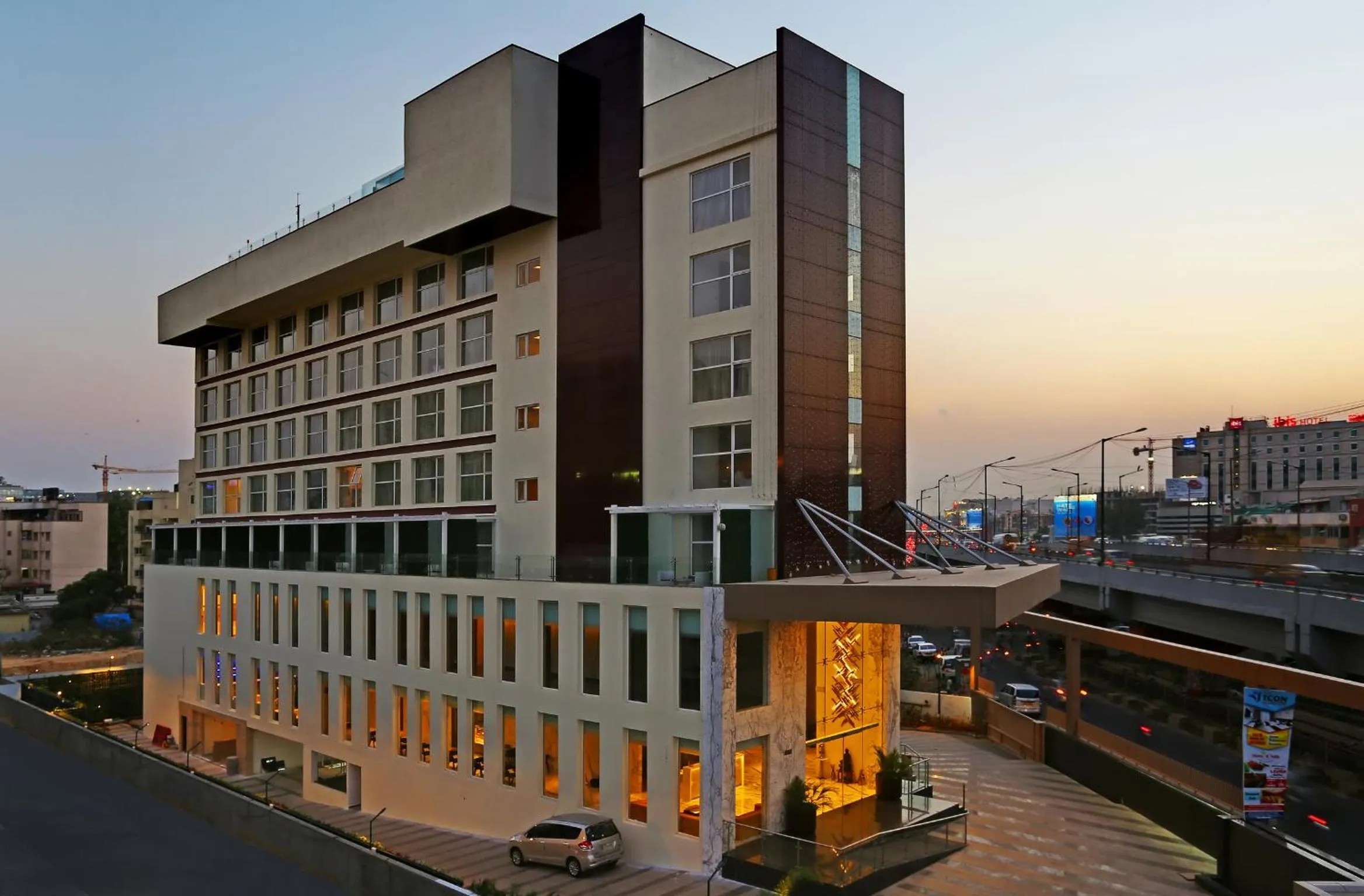 Property building in Bhagini Icon Premier Hotel