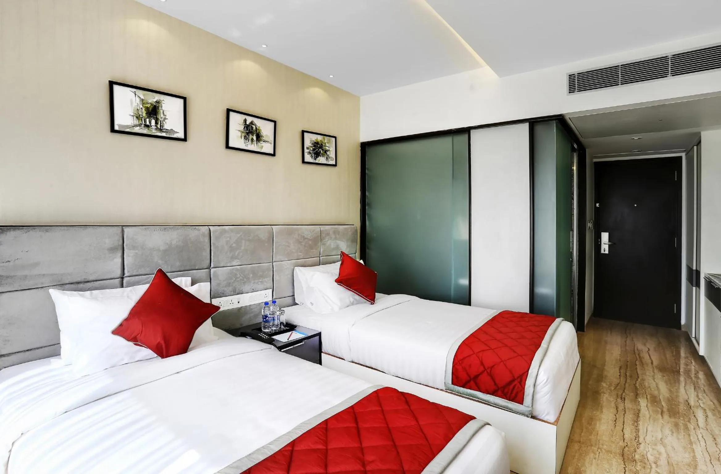 Photo of the whole room, Bed in Bhagini Icon Premier Hotel