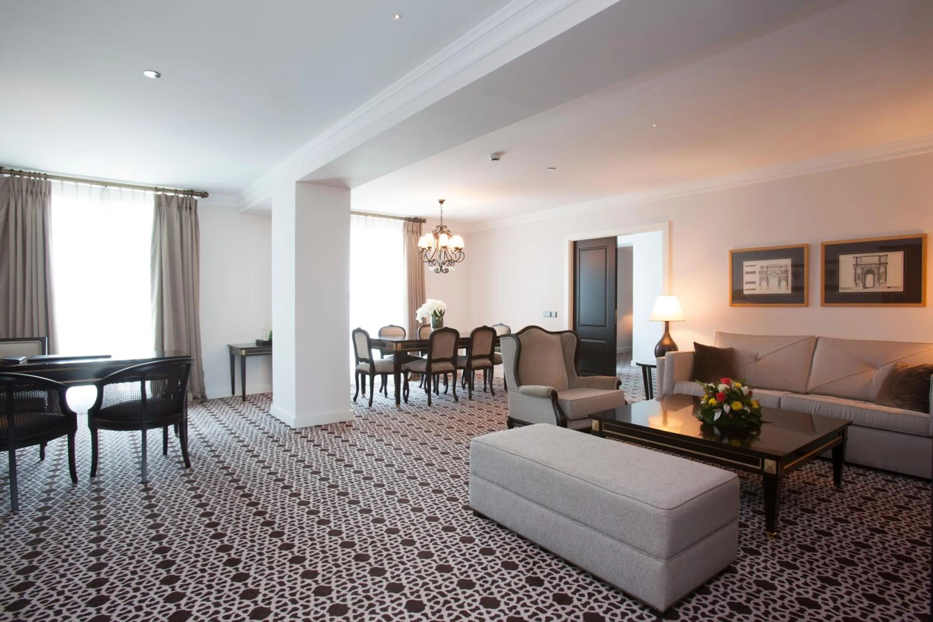 Living room in Palm Camayenne