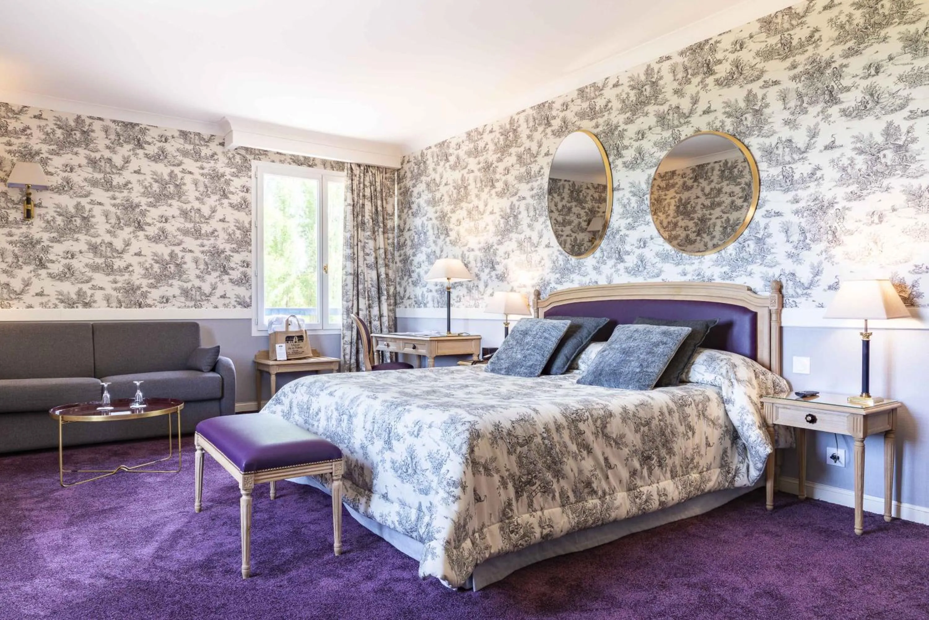 Quadruple Room in Le Manoir De La Poterie & Spa