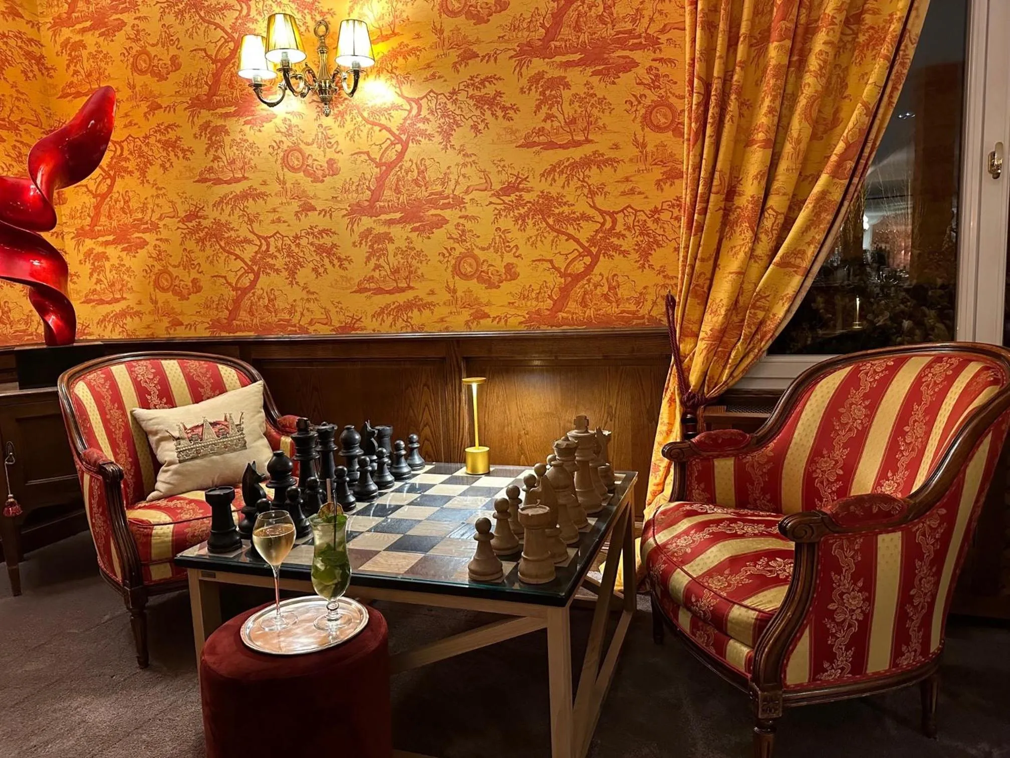 Lounge or bar in Le Manoir De La Poterie & Spa